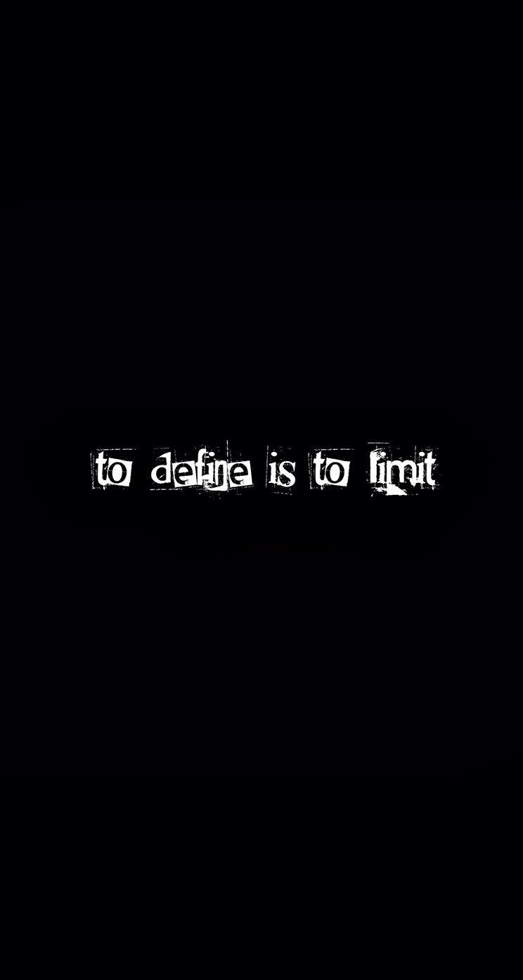 744x1392 Zendha: Black And White iPhone Wallpaper Quotes