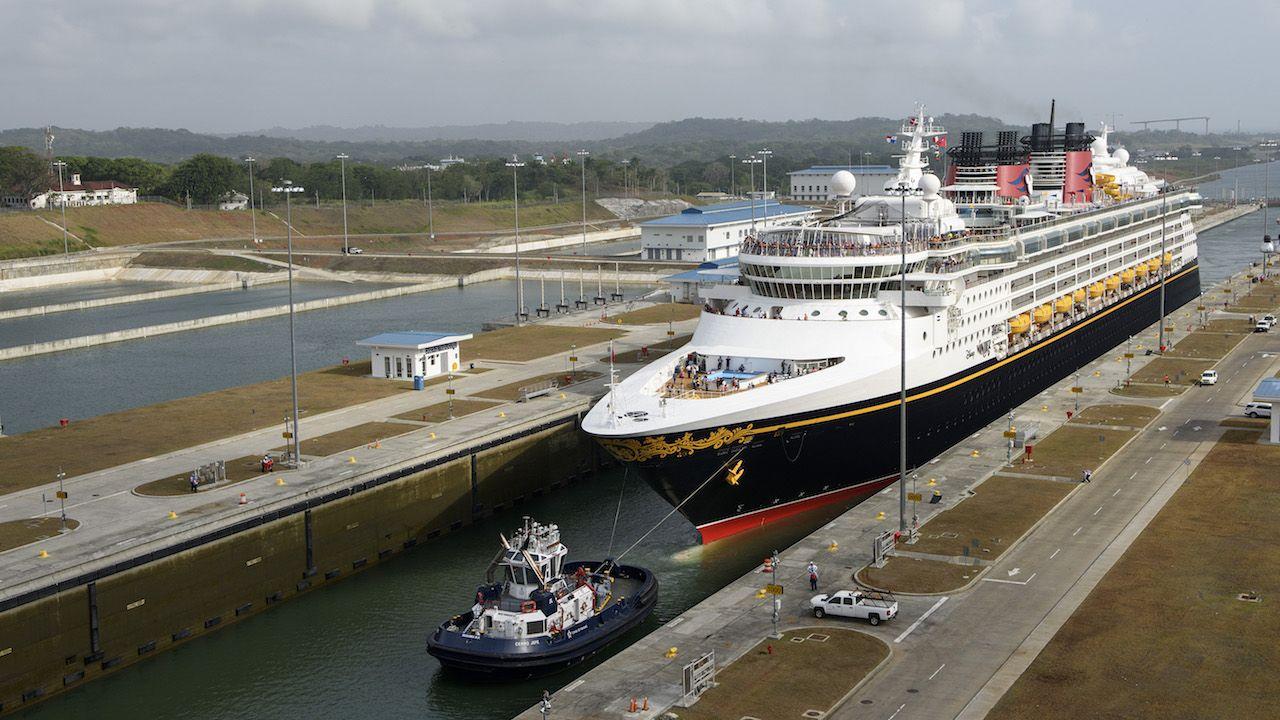 1280x720 Disney Wonder Becomes First Passenger Vessel To Transit New Panama Canal Locks. Disney Parks Blog