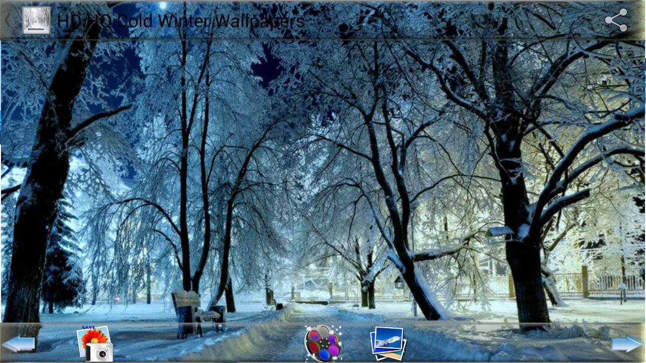 1280x720 HD HQ Cold Winter Wallpaper for Android