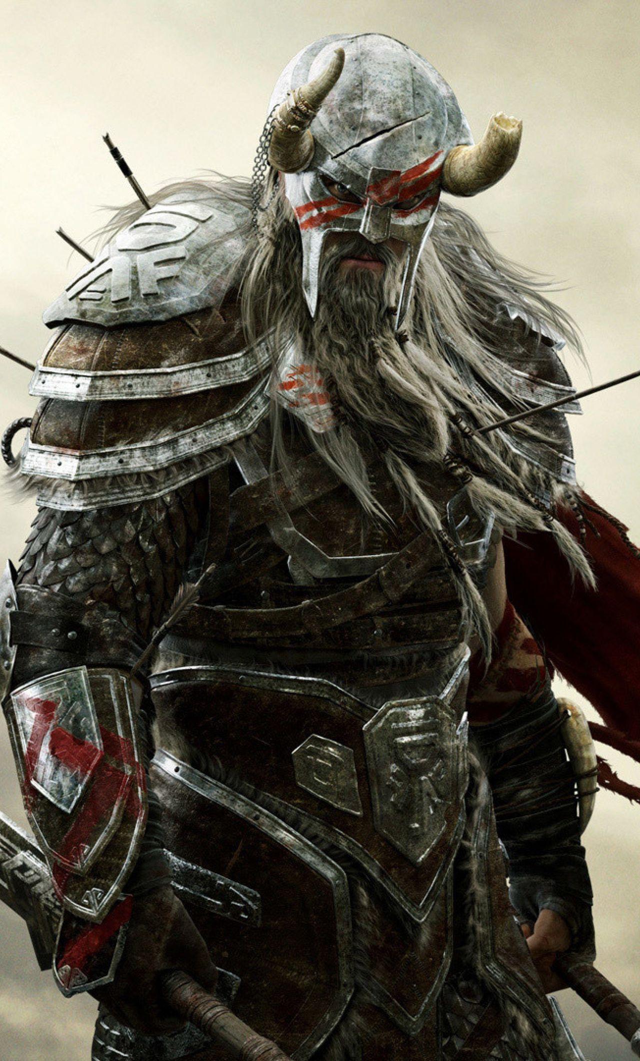 1280x2120 Download The Elder Scroll Online, Horn, Helmet 1920x1080 Resolution
