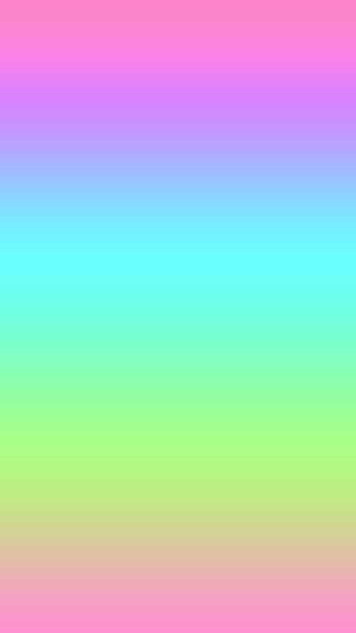 1242x2208 Gradient Rainbow Wallpaper