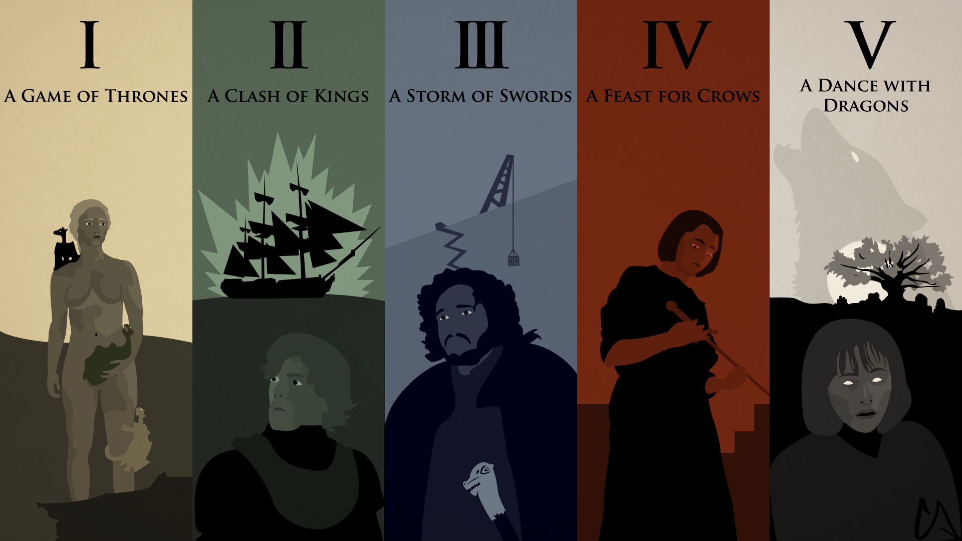 1920x1080 Made My Own Asoiaf GoT Wallpaper