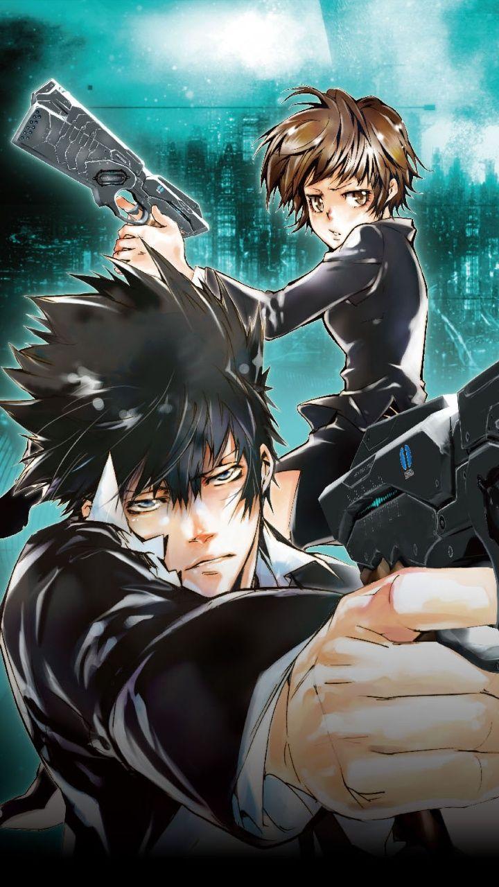 720x1280 Pass.Shinya Kogami.Akane Tsunemori Samsung GT I9300 Galaxy S3