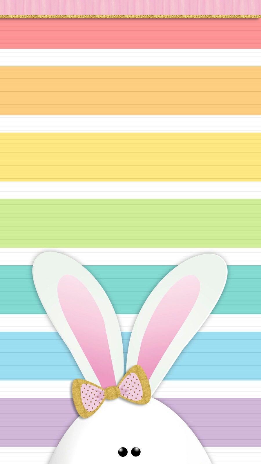 Easter Bunny Wallpaper Vector Art Icons and Graphics for Free Download