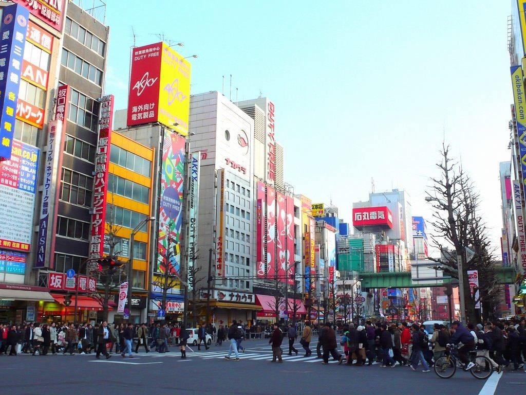 1024x768 Akihabara Malls in Akihabara Japan