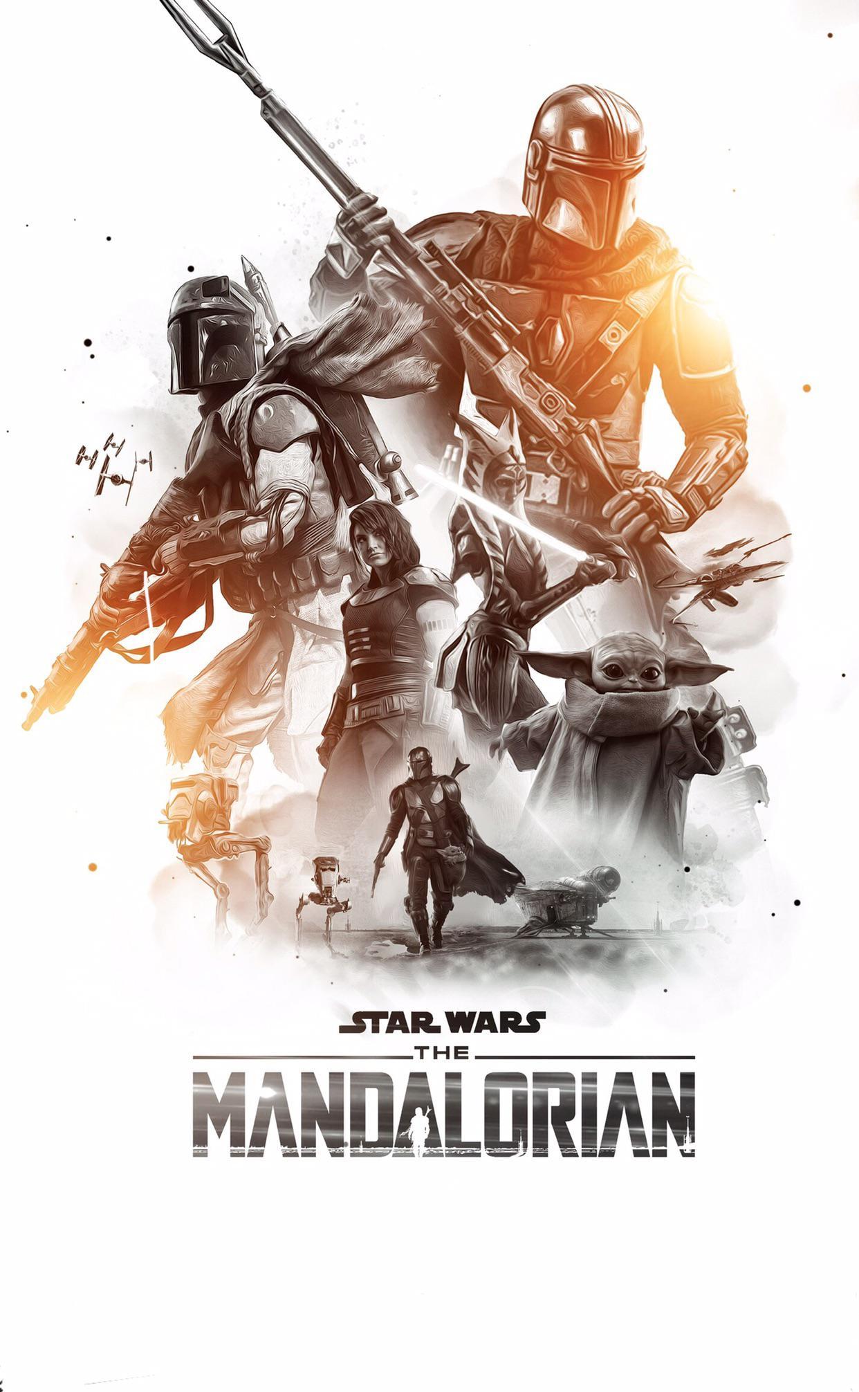 1242x2012 Mandalorian Season 2 Wallpaper