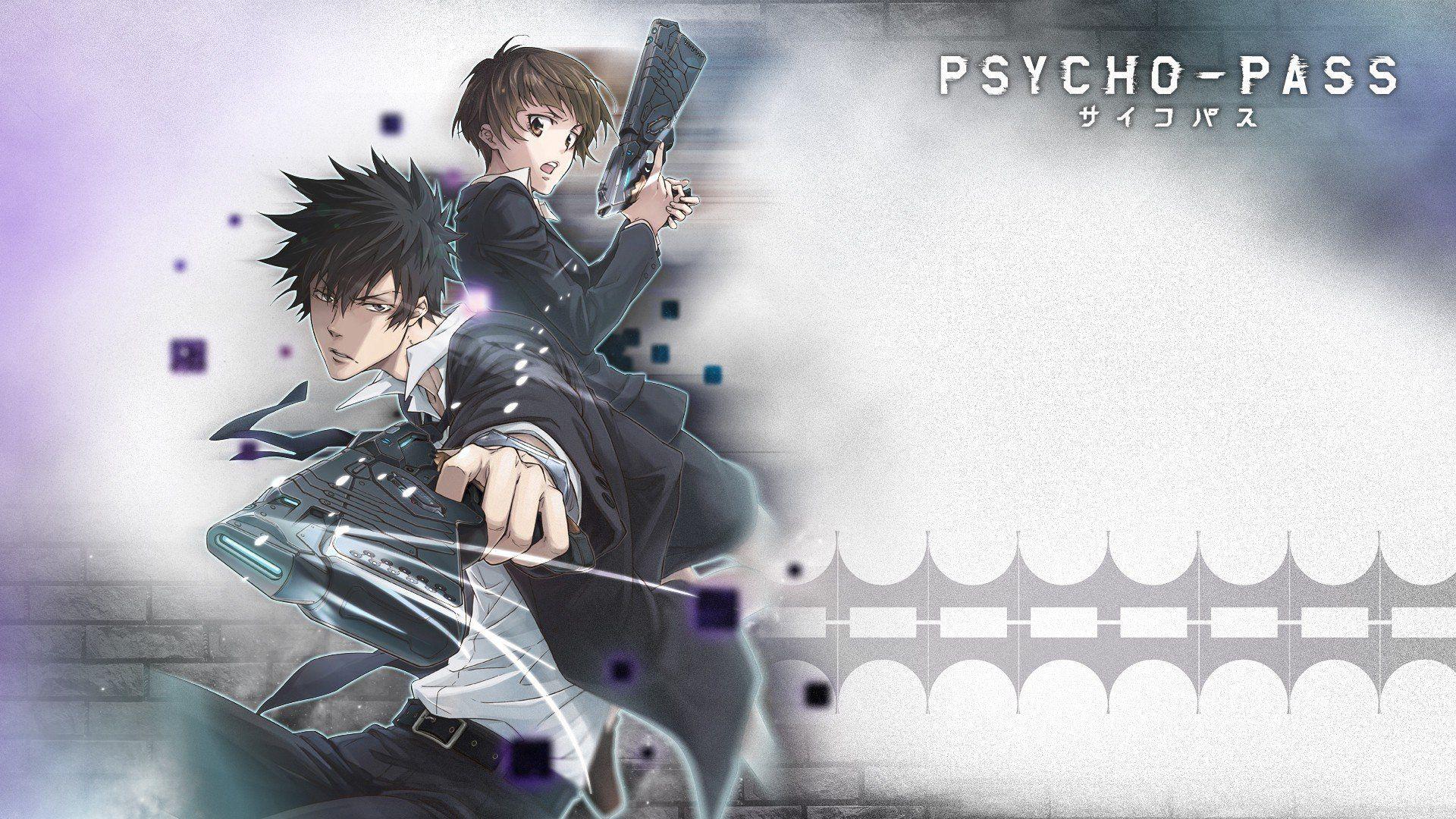 1920x1080 Psycho Pass Shinya Kogami Tsunemori Akane Anime 124966