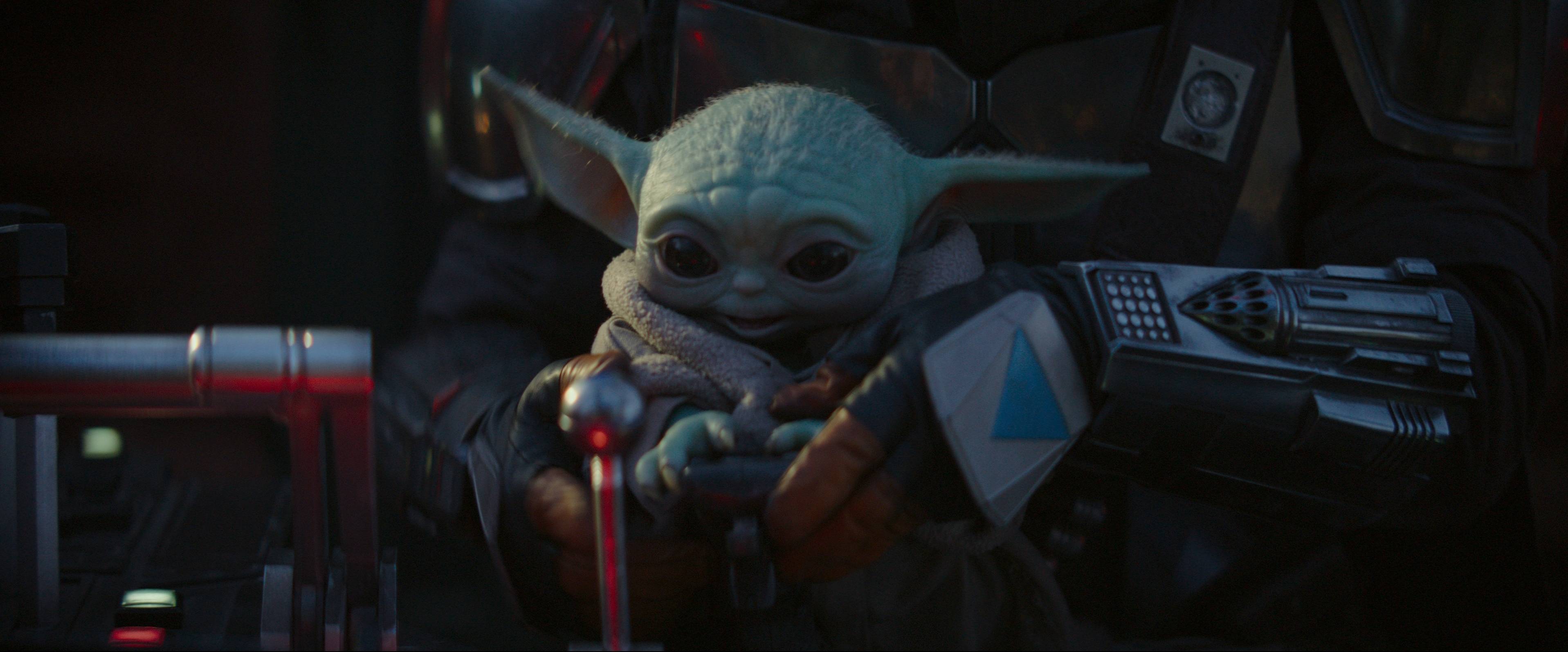 3834x1595 Baby Yoda The Mandalorian 4K Wallpaper, HD TV Series 4K Wallpaper, Image, Photo and Background