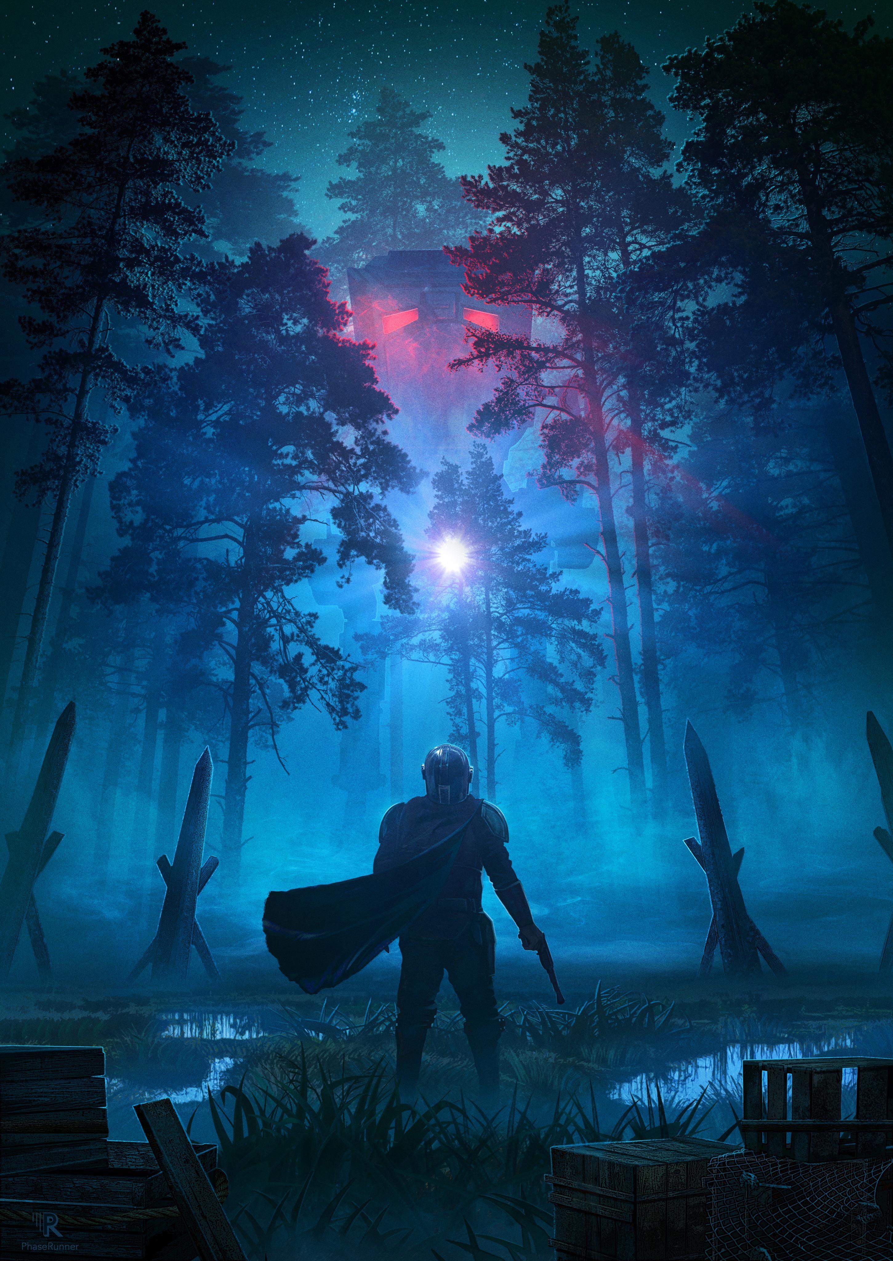 2901x4096 Mandalorian wallpaper by phase_runner on Twitter!