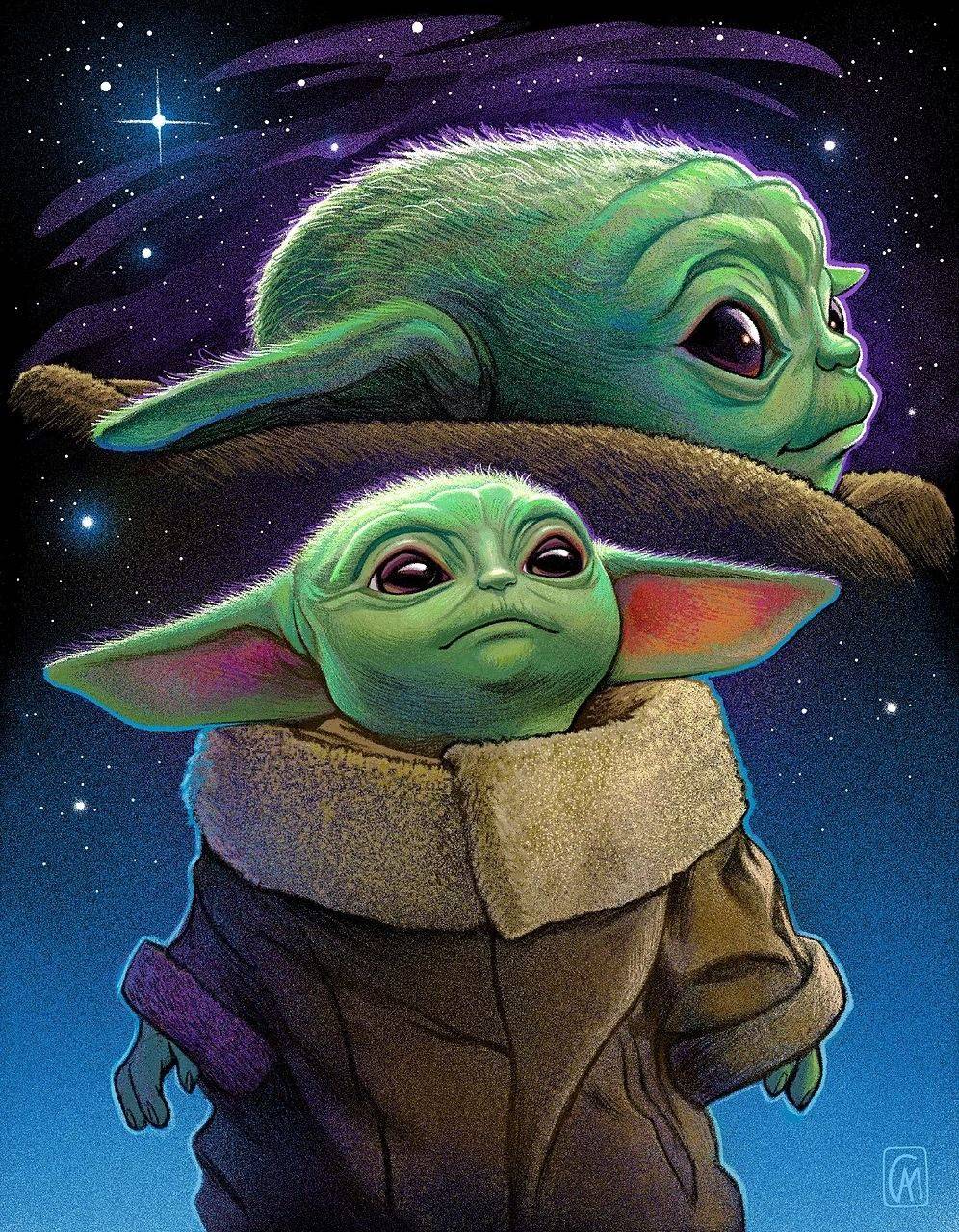 996x1280 Baby Yoda Wallpaper