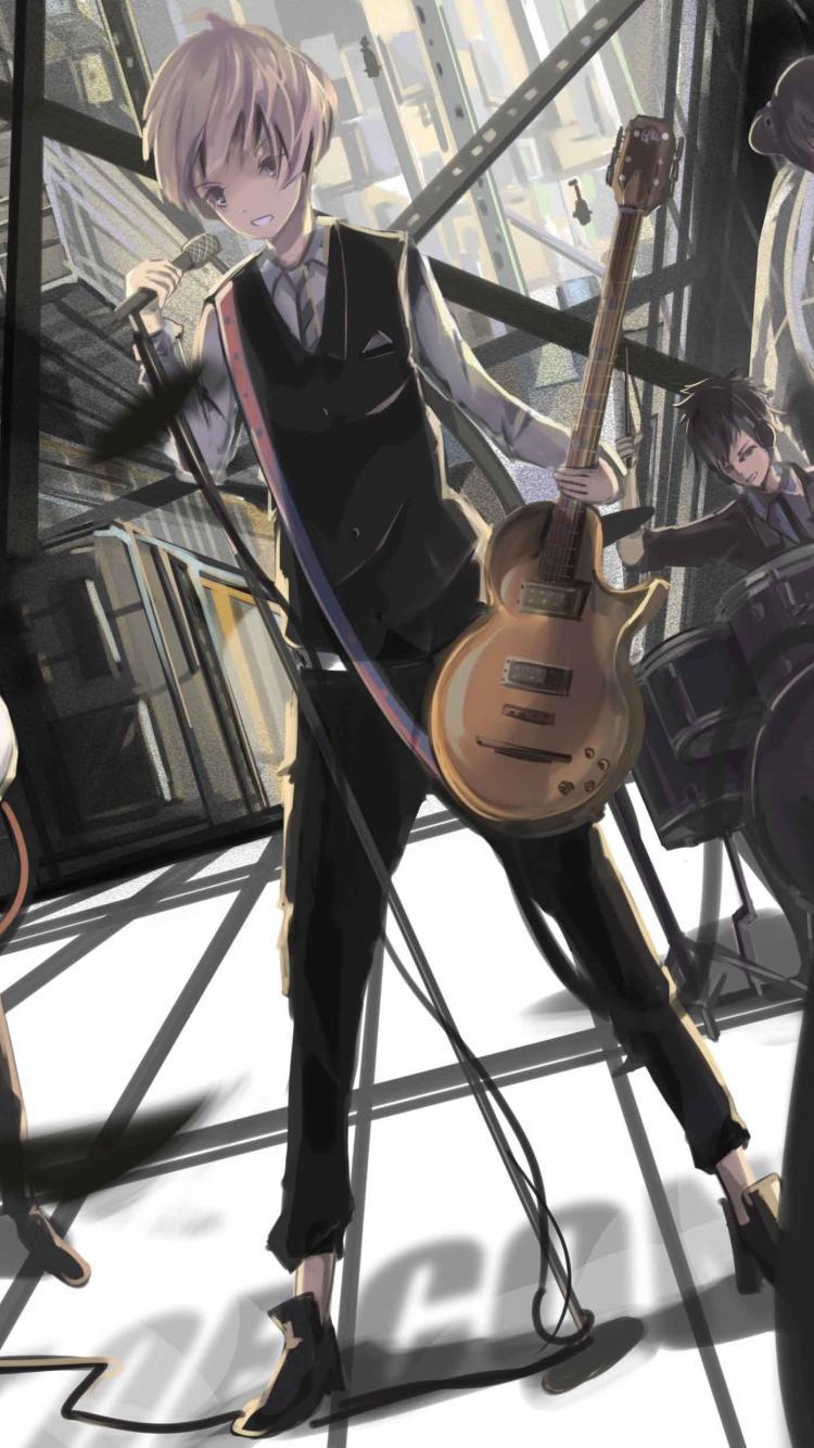 750x1334 Akane kougami shinya kagari shuusei kunizuka yayoi wallpaper