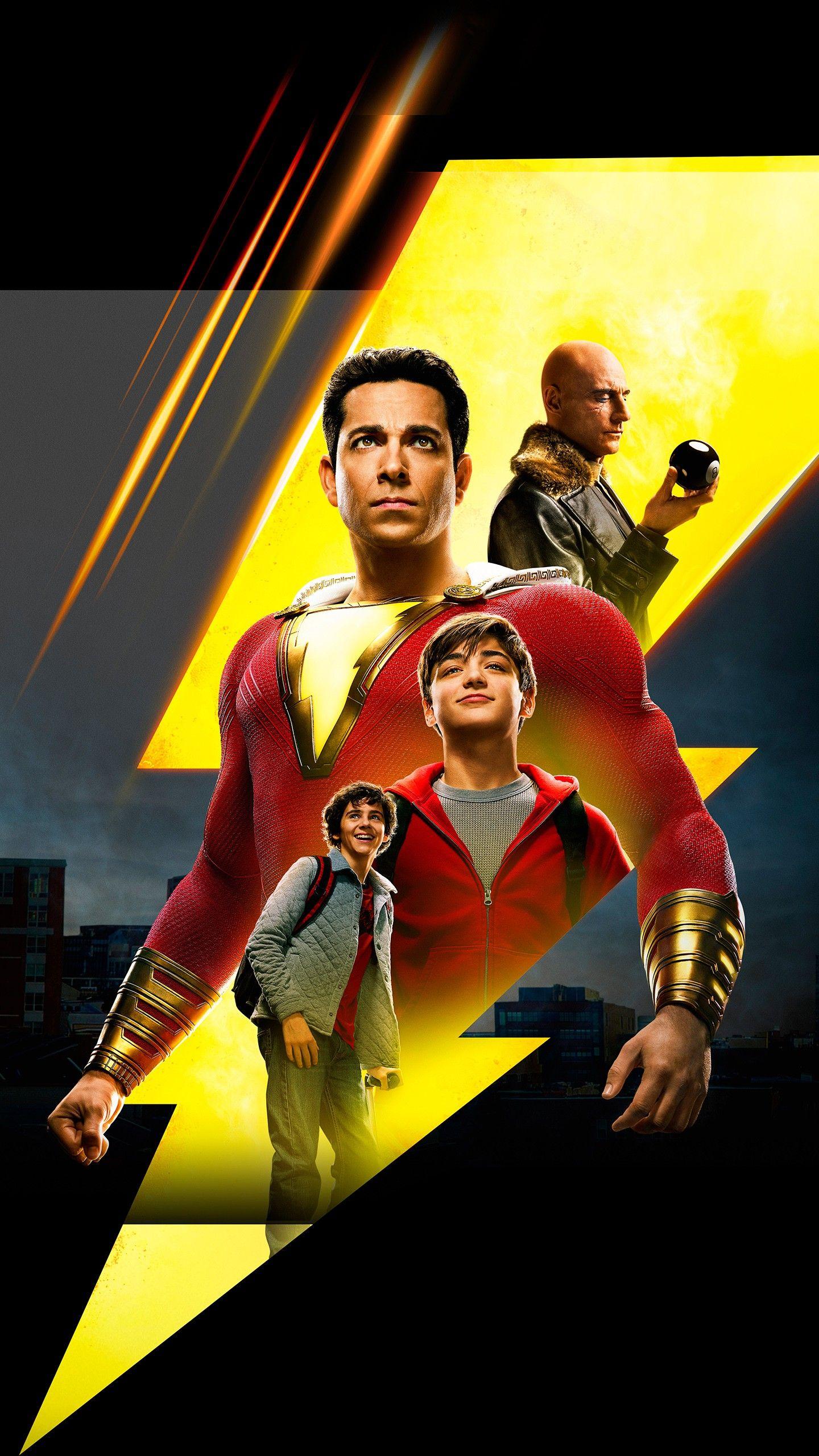 1440x2560 Shazam 2019 4K 8K Wallpaper