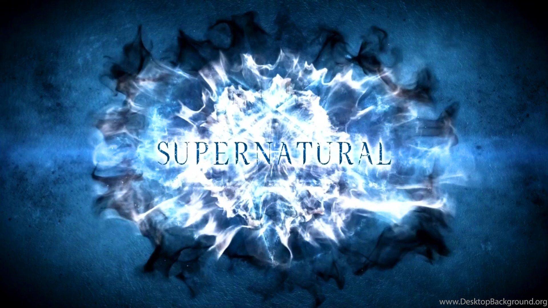 1920x1080 Supernatural Logo Season 4 Desktop Background
