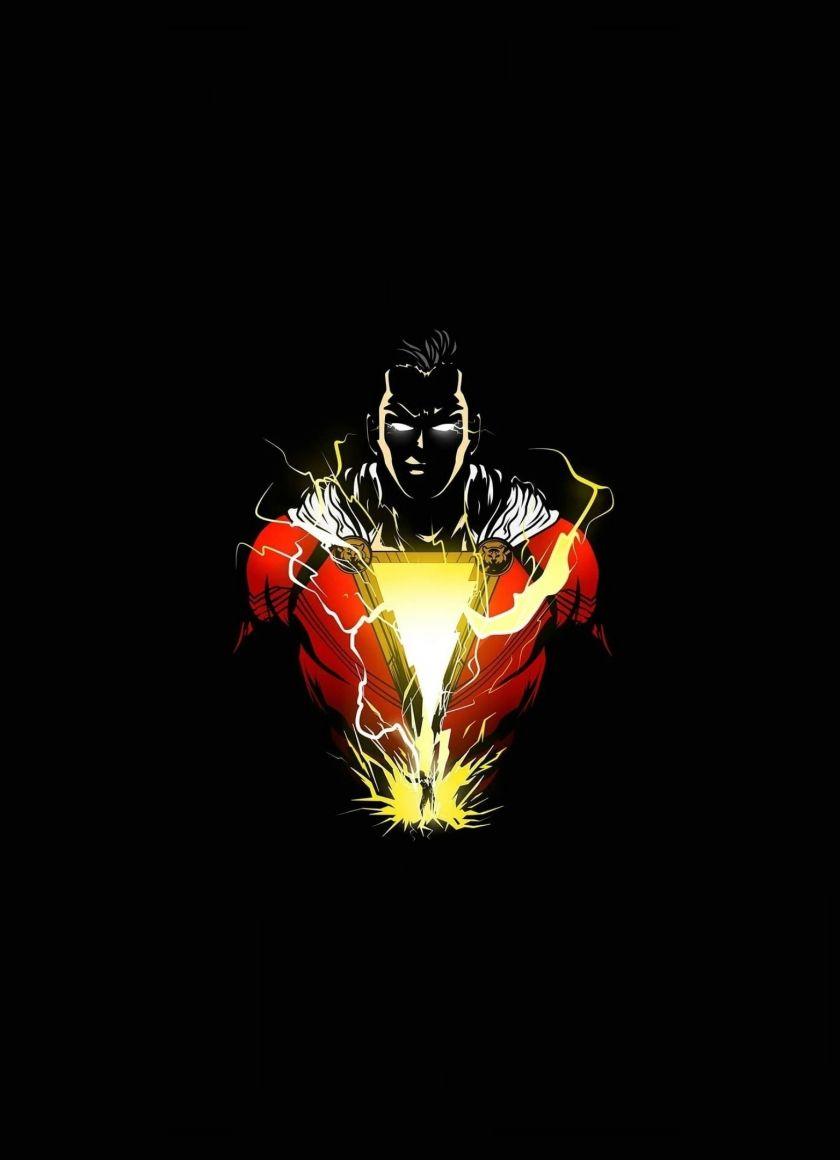 840x1160 Download 840x1160 wallpaper angry shazam, superhero, minimalist, iphone iphone 4s, ipod touch, 840x1160 HD image, background, 22350