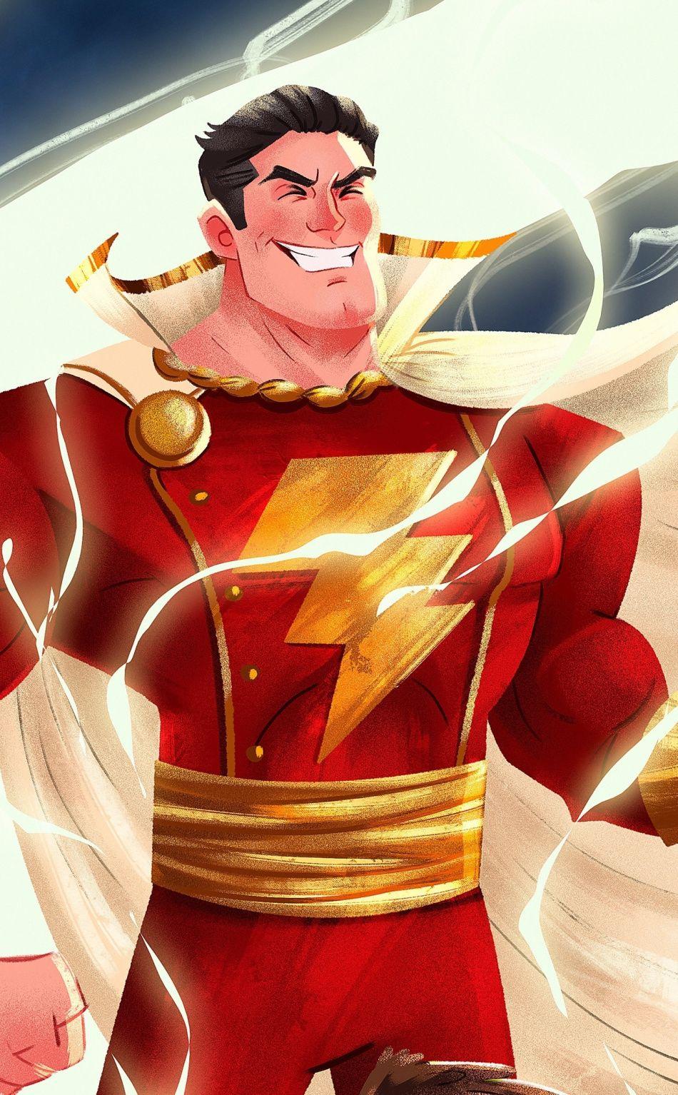 950x1534 Shazam, Superhero, Lightning, Art, Wallpaper Wallpaper 4k Wallpaper & Background Download