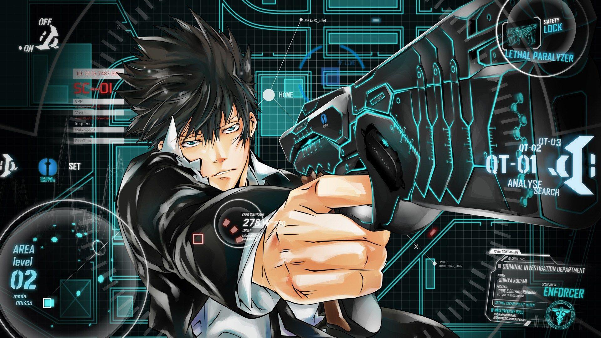 1920x1080 Psycho Pass, Shinya Kogami HD Wallpaper & Background • 30263 • Wallur