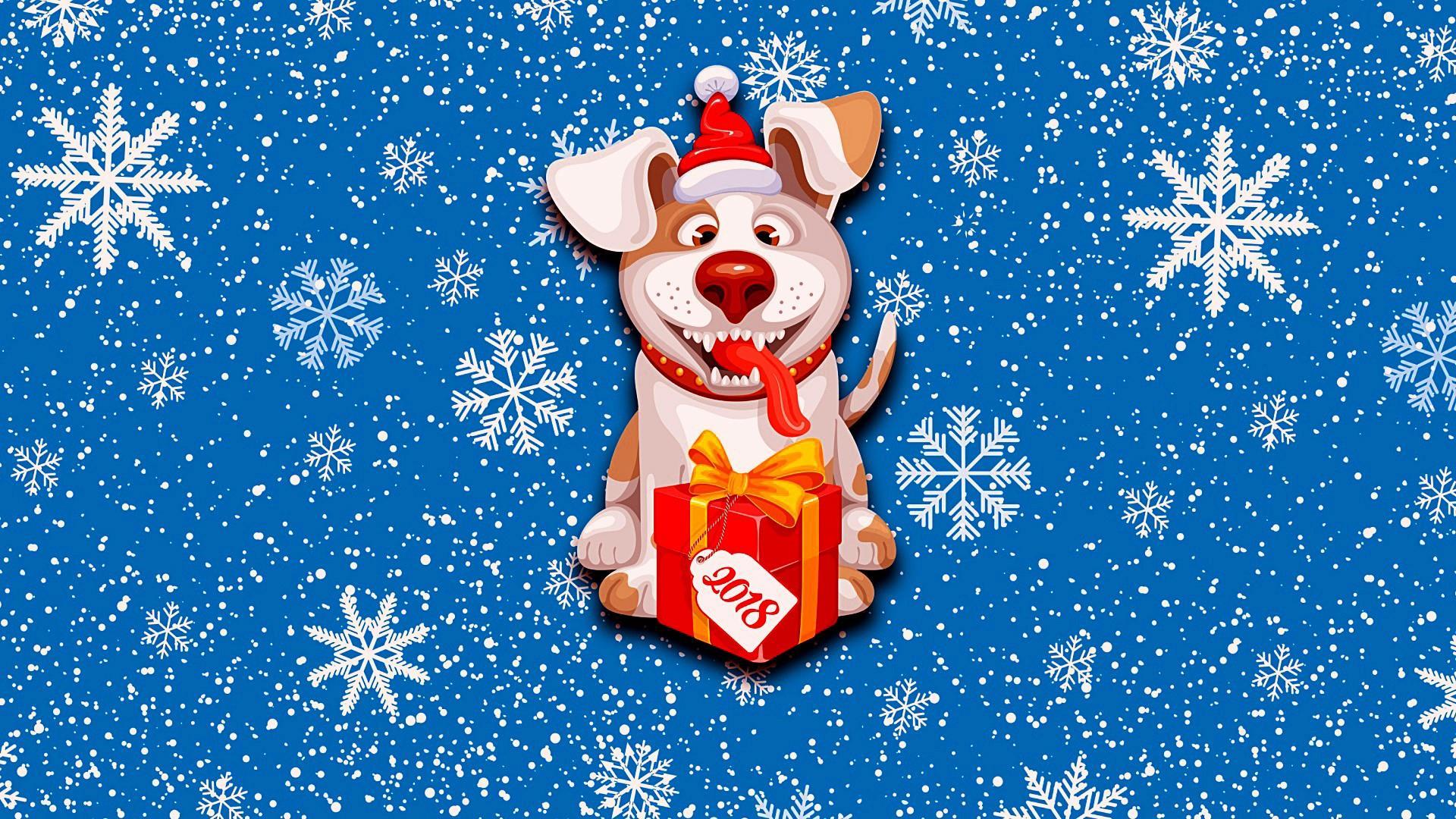 1920x1080 New Year 2018 Of The Dog Astrology Wallpaper. Wallpaper