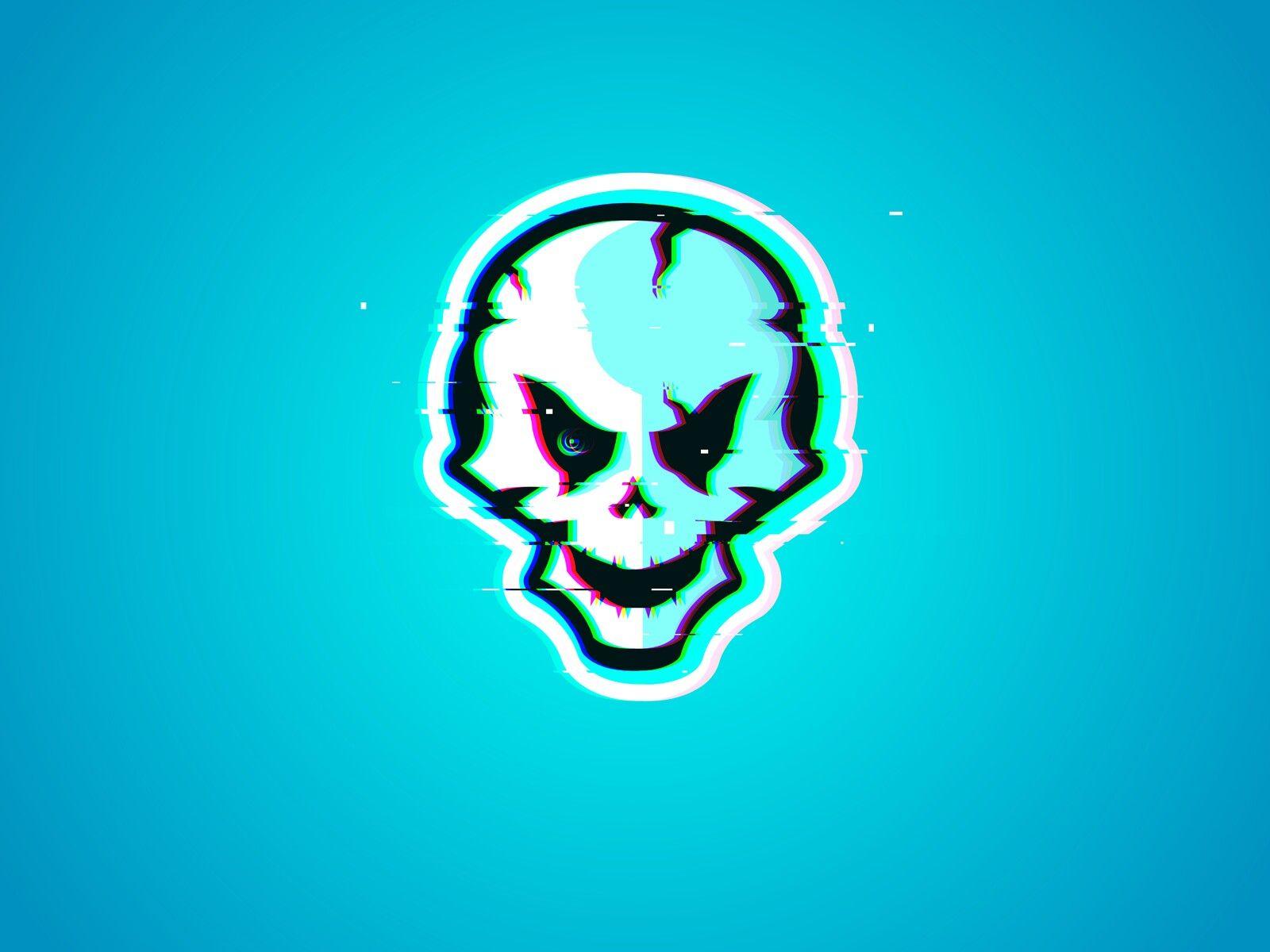 1600x1200 Dark Skull Glitch 12k 1600x1200 Resolution HD 4k Wallpaper, Image, Background, Photo and Picture