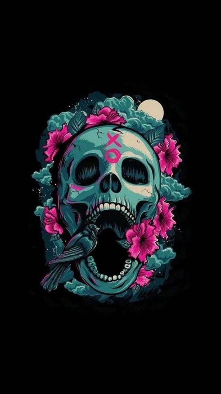 720x1280 Galeri 2. Skull wallpaper iphone, Skull wallpaper, Graffiti wallpaper iphone