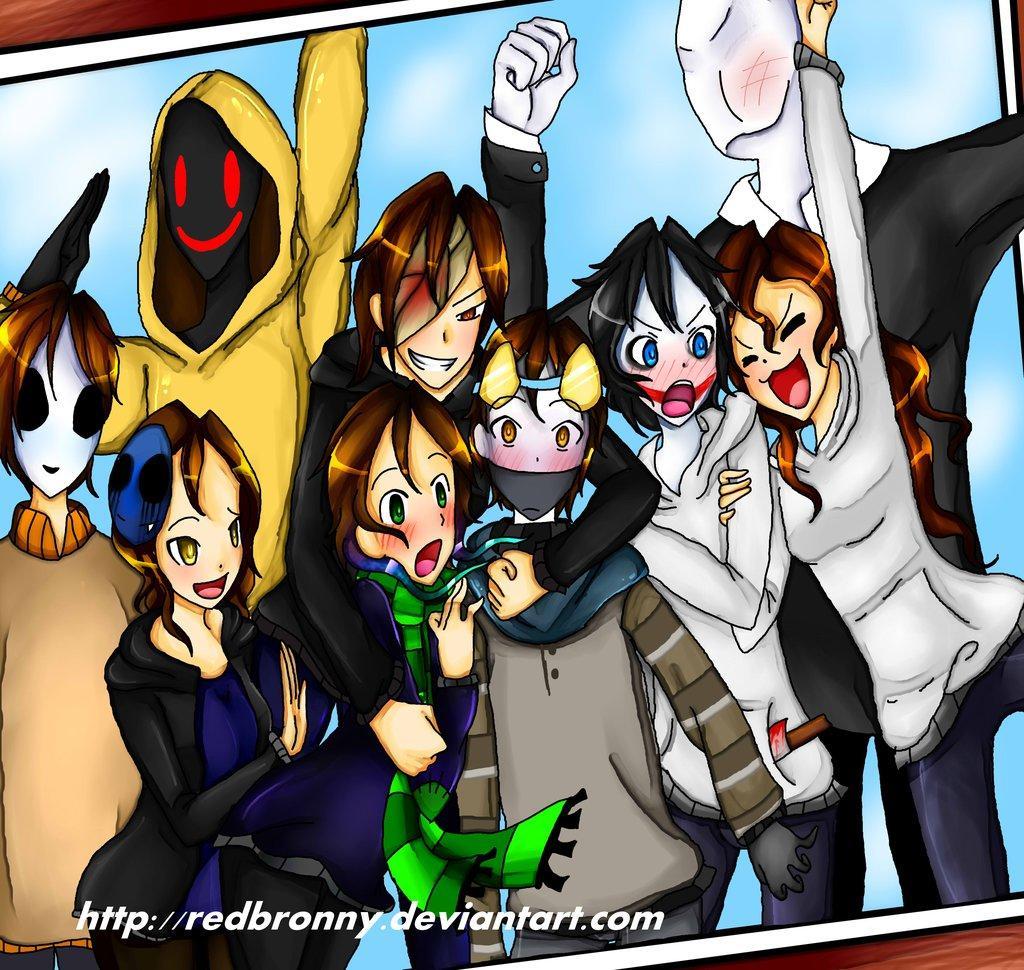 1024x970 Chibi Creepypasta Wallpaper
