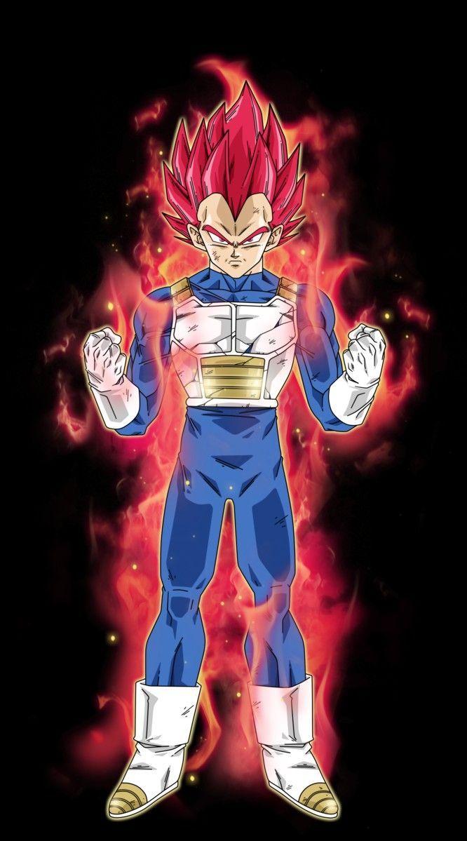 666x1199 Super Saiyan God Vegeta. Dragon ball super, Dragon ball artwork, Dragon ball goku