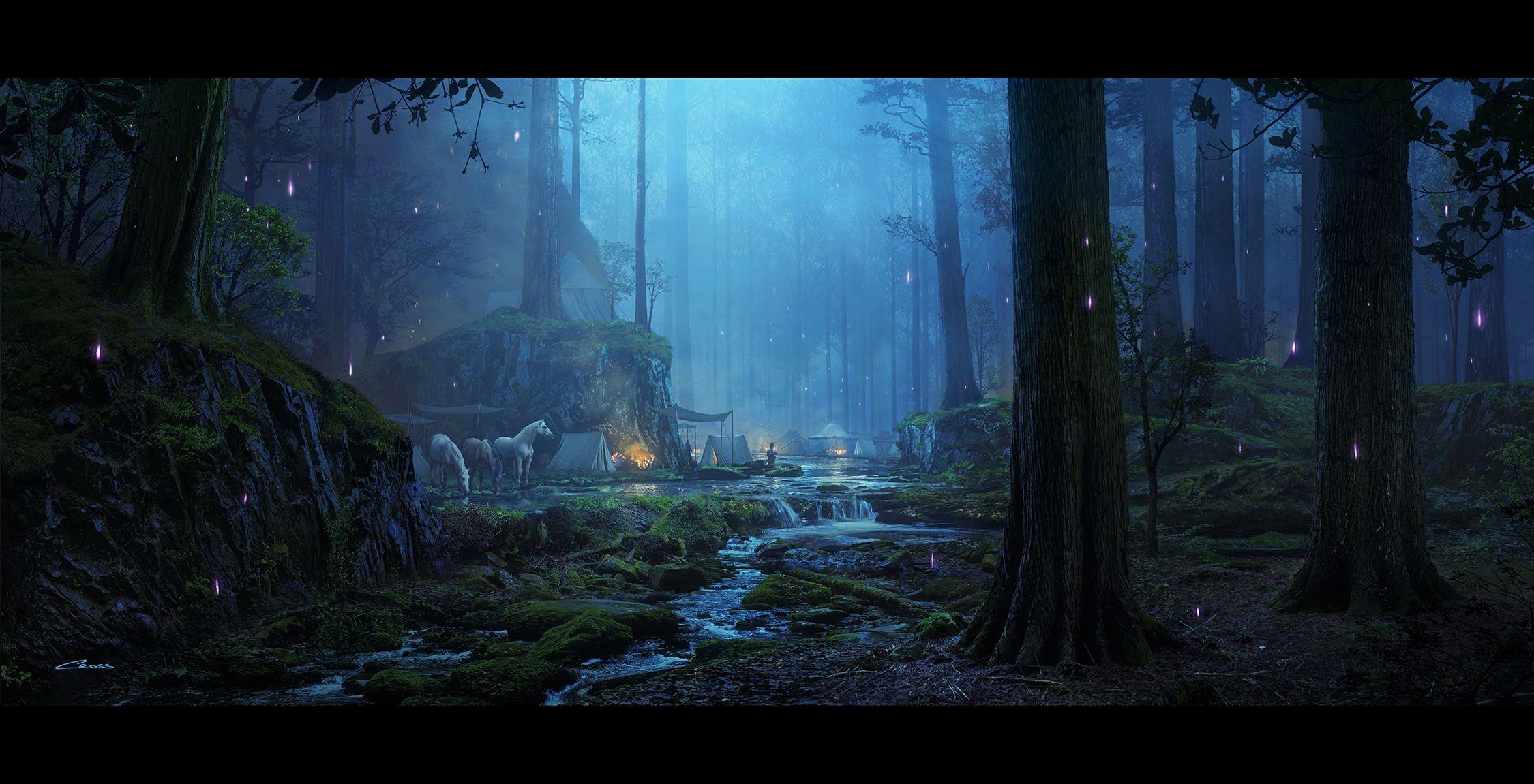 2250x1151 My Wallpaper #Fantasy #SciFi #Creative and more
