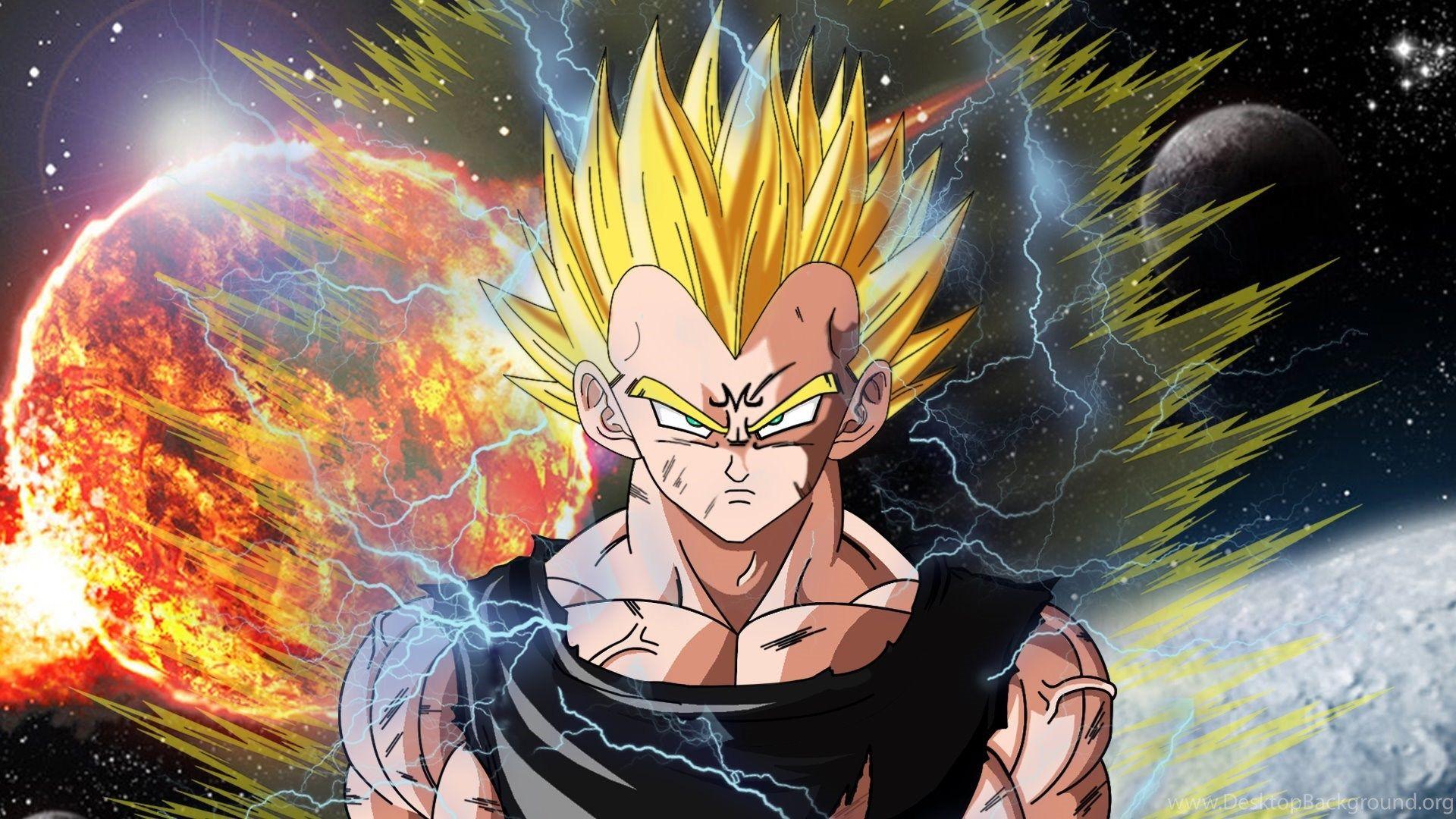 1920x1080 High Resolution Dragon Ball Z Super Saiyan Vegeta Wallpaper HD 3. Desktop Background