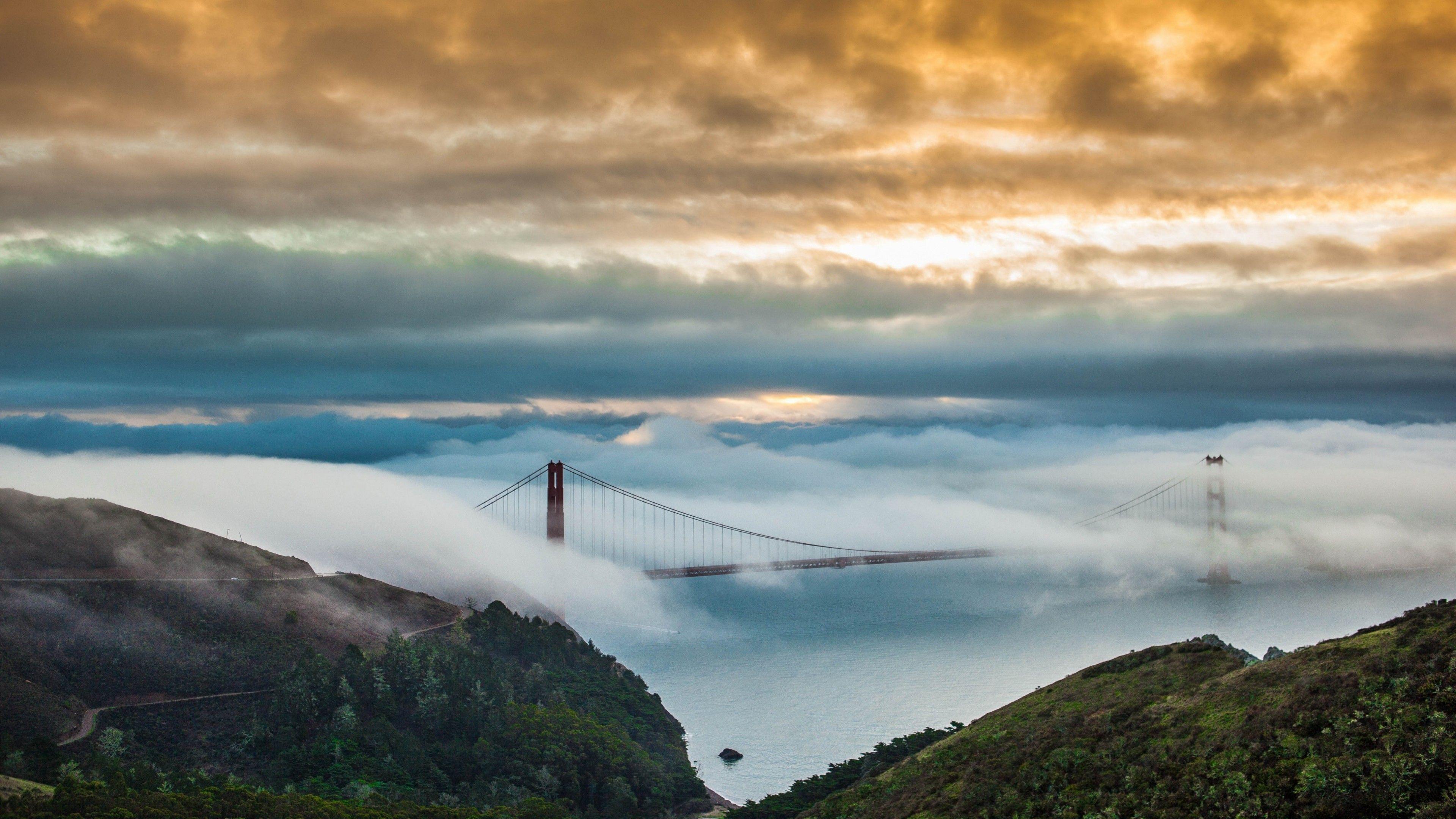 Golden Gate Bridge Fog Globe