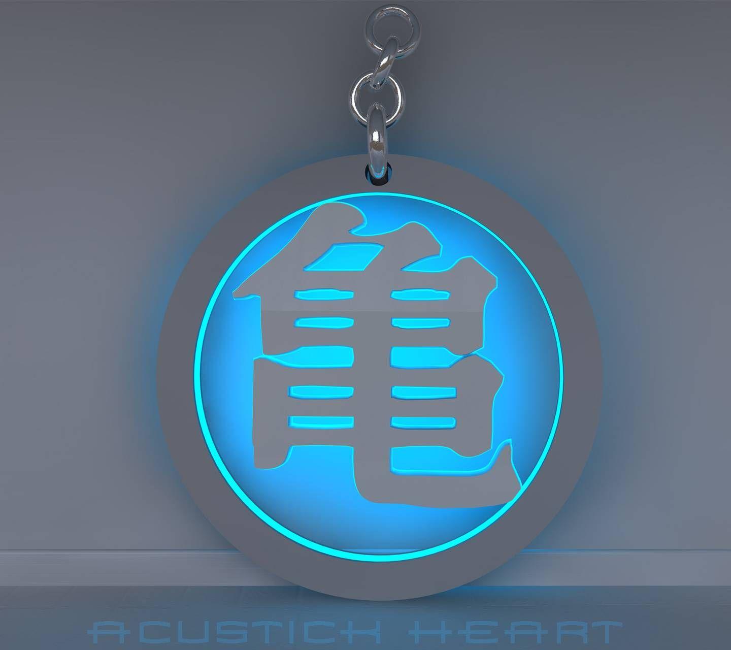 1440x1280 goku symbol 3D2 wallpaper