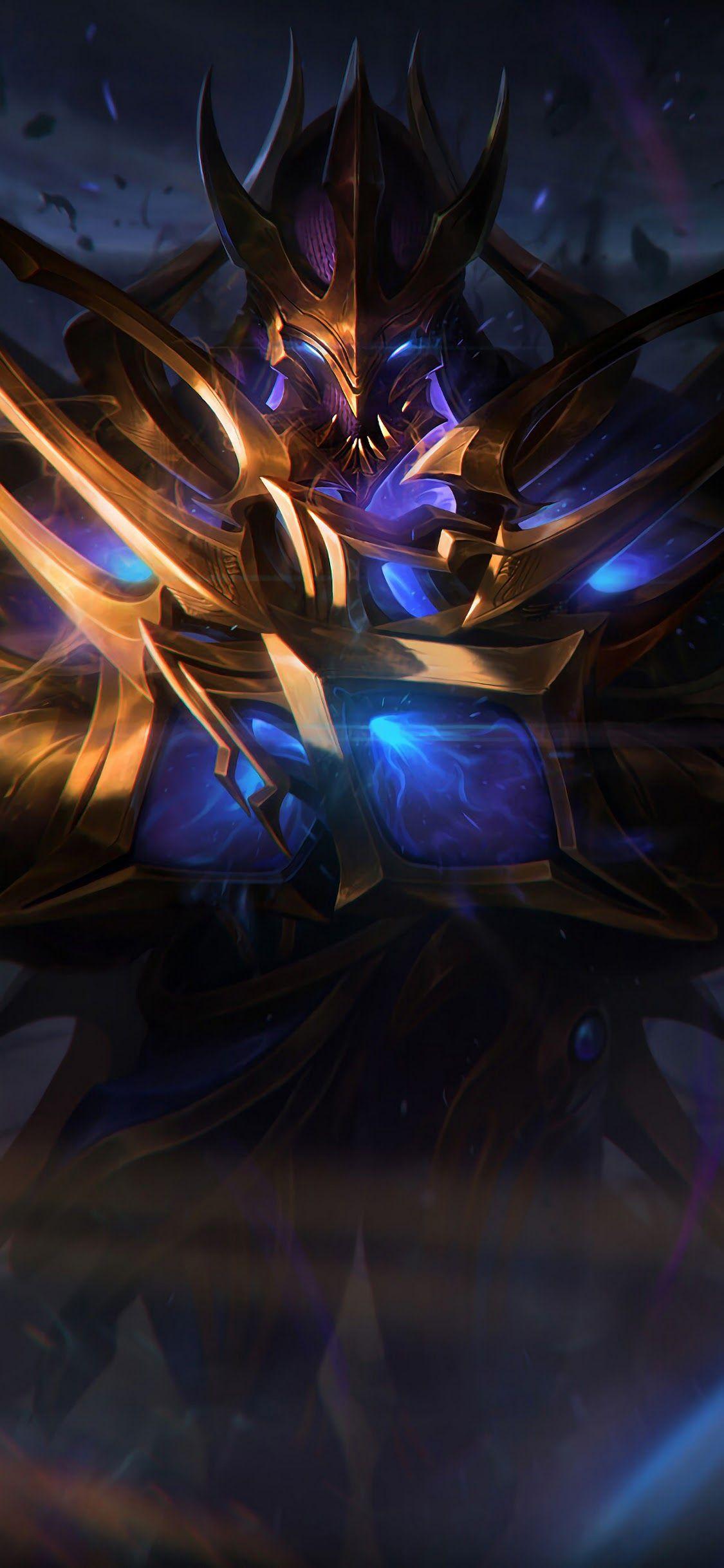 1125x2436 Galaxy Slayer Zed LoL 4K Wallpaper