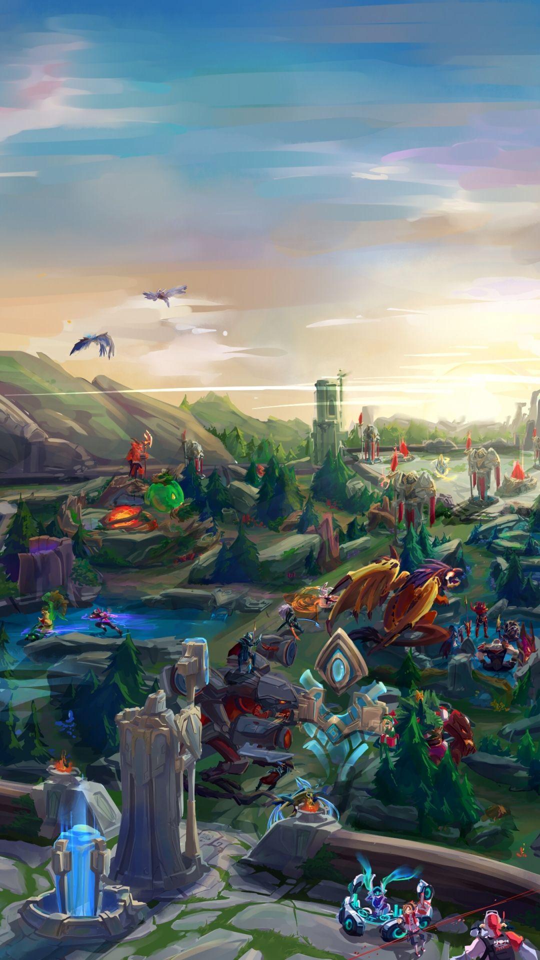1080x1920 League Of Legends Mobile Wallpaper