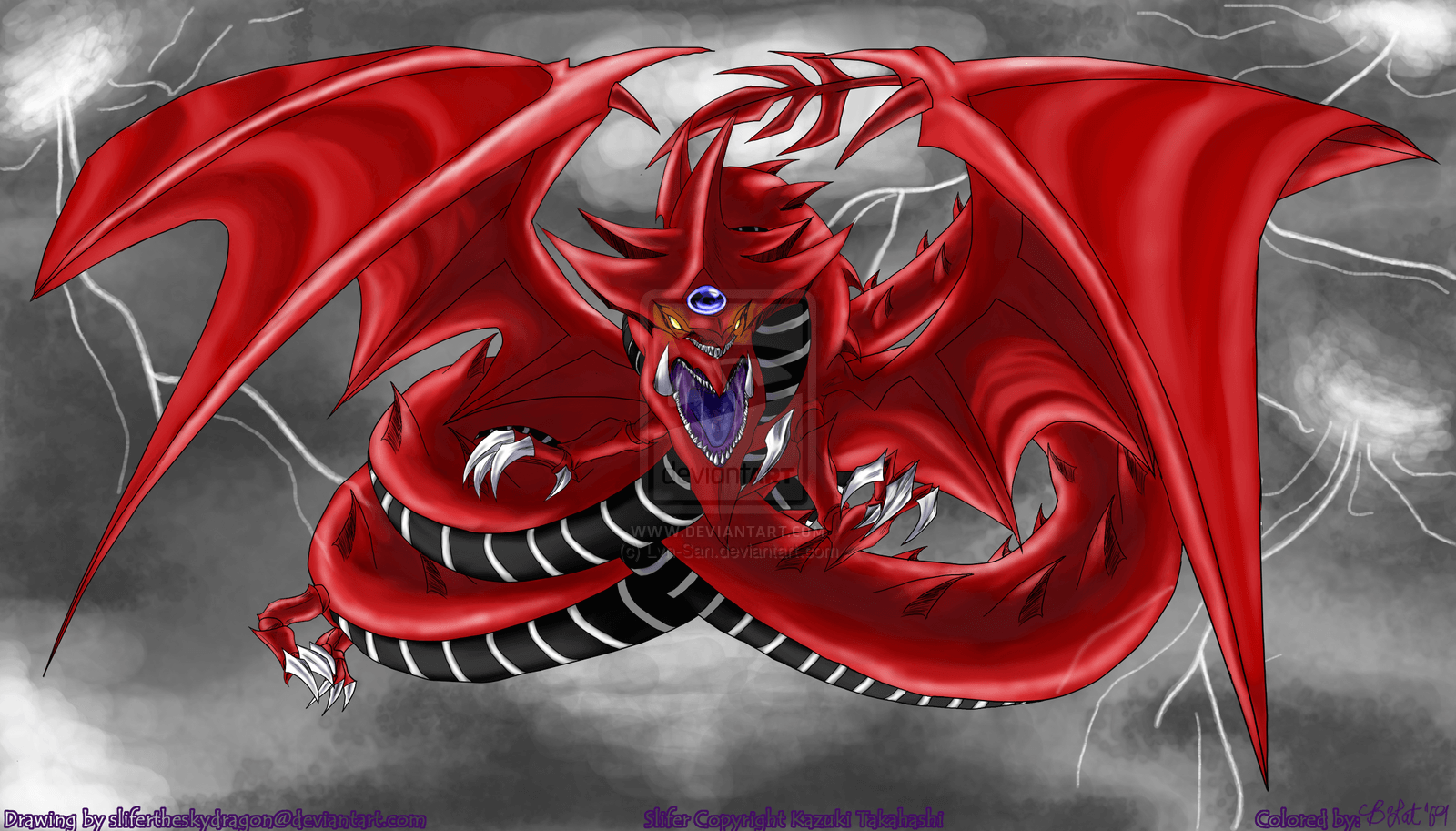 Yugioh Slifer The Sky Dragon Wallpapers  Wallpaper Cave