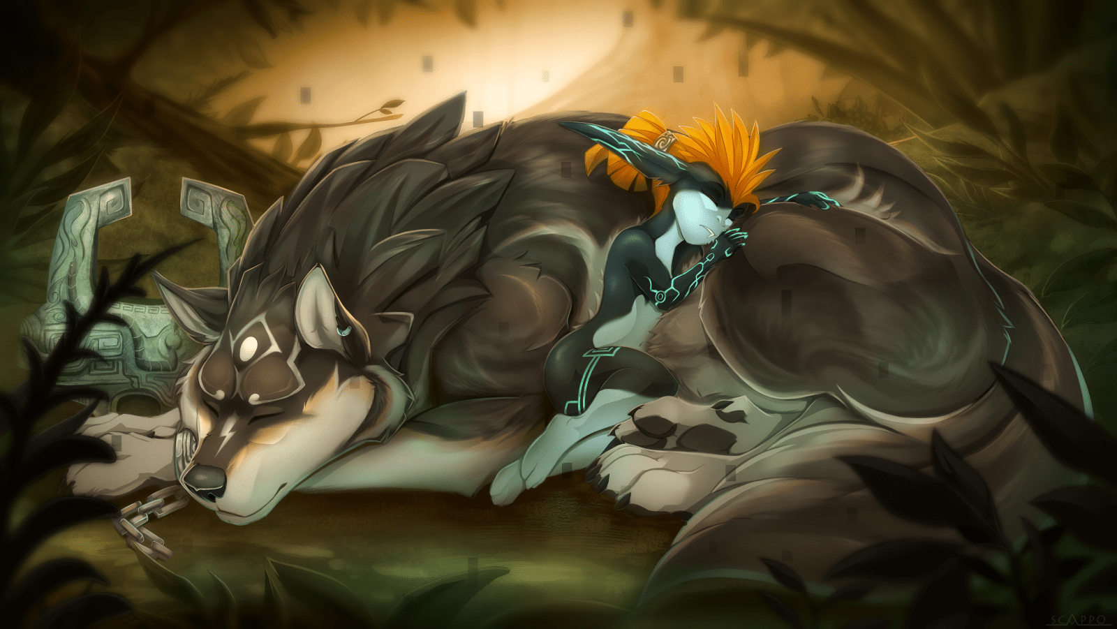 1600x901 The Legend Of Zelda Twilight Princess Midna The Legend Of Zelda Link Wolf Link Wallpaper:1600x901