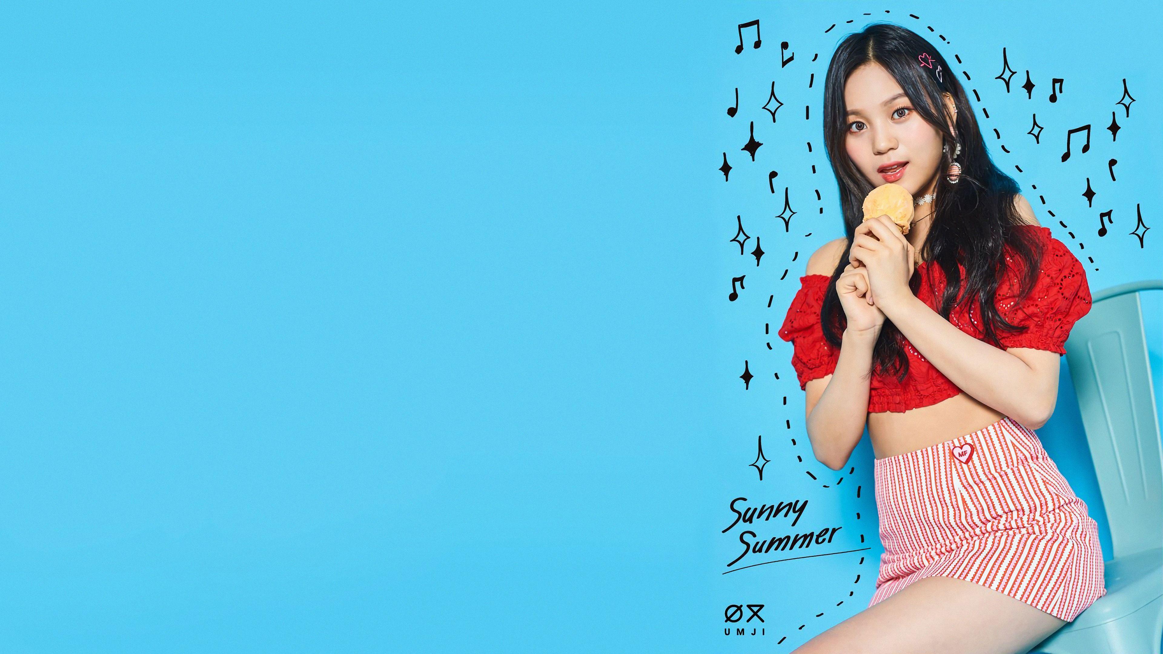 3840x2160 Umji GFriend Sunny Summer 4K