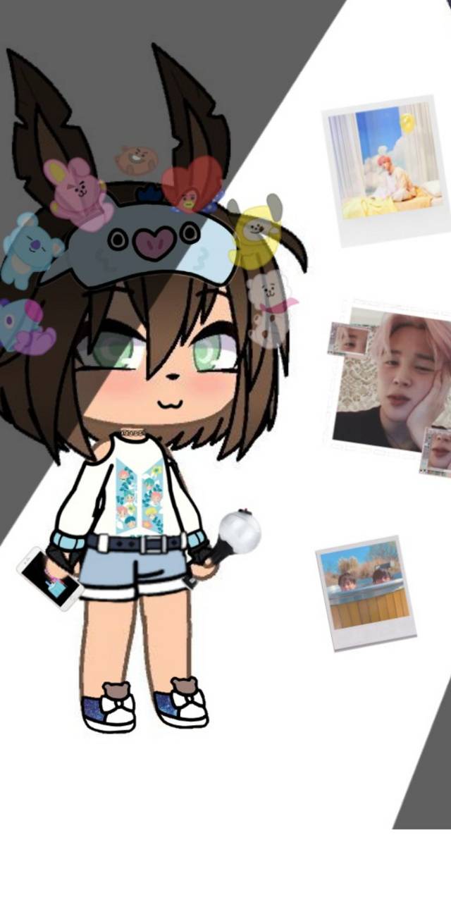 640x1280 Bts gacha wallpaper