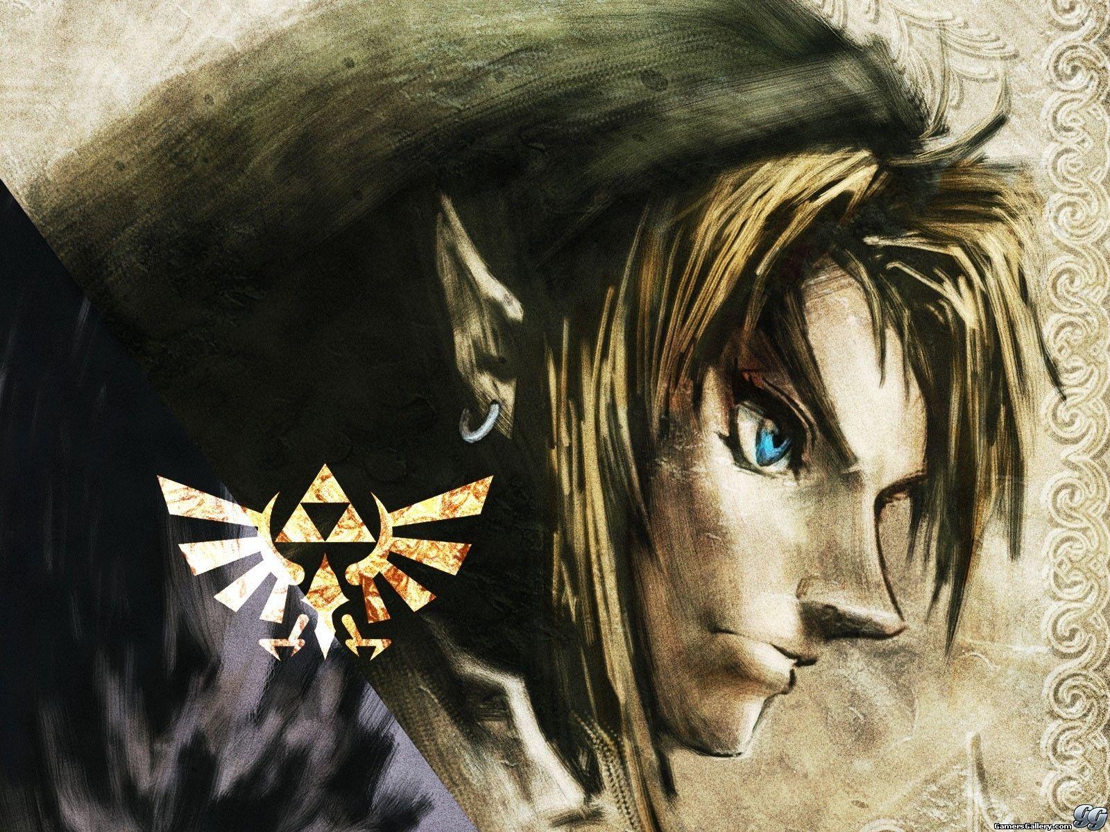 1600x1200 Wolf Link Wallpaper