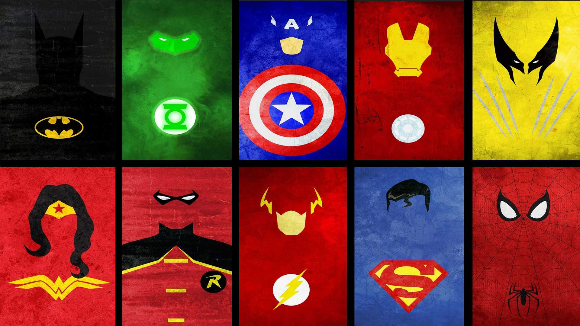 Minimalist Superheroes Wallpapers - Top Free Minimalist Superheroes