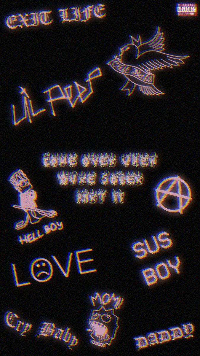 675x1200 Love Lil Peep Wallpaper HD