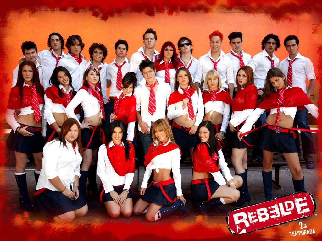 1024x768 Rebelde Way Wallpaper
