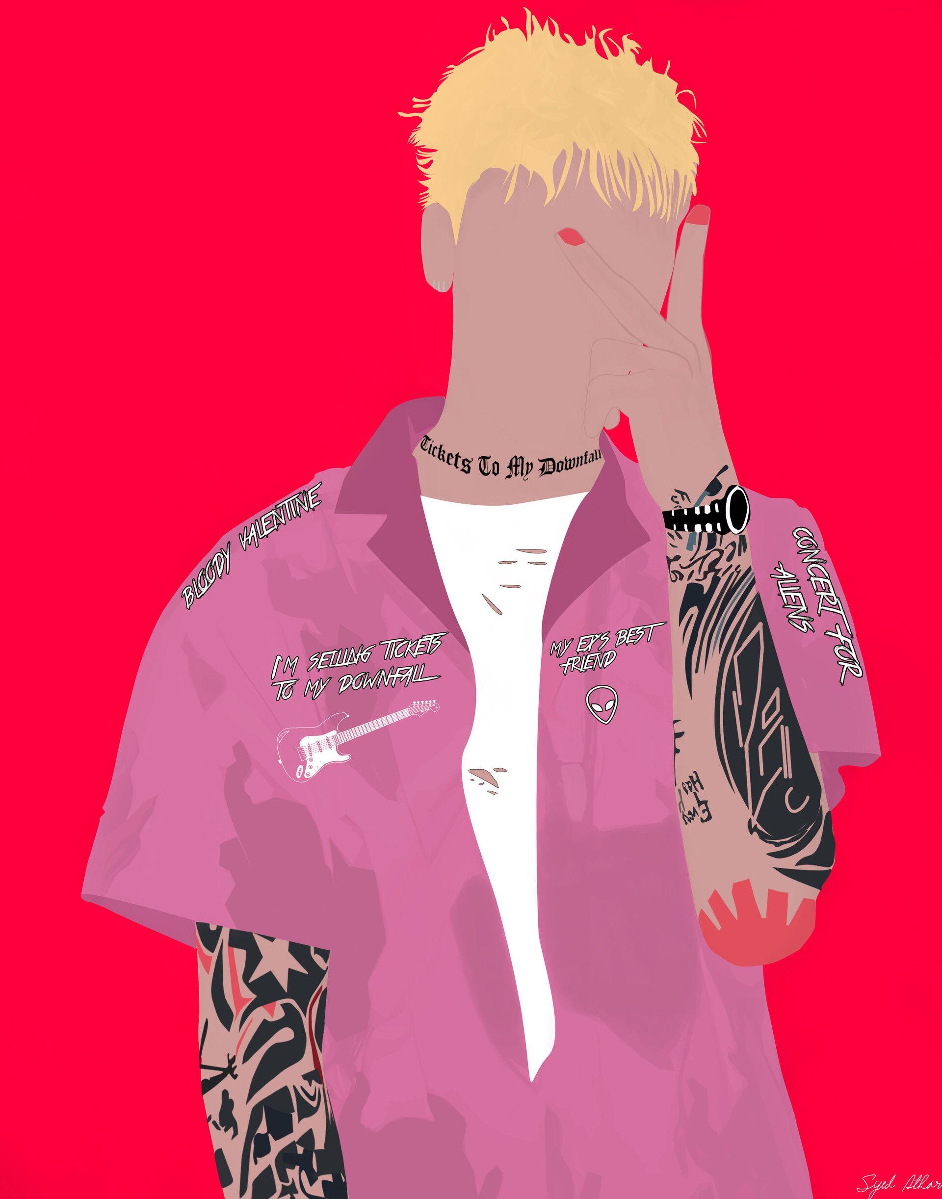Download Machine Gun Kelly  Tickets To My Downfall Wallpaper  Wallpapers com