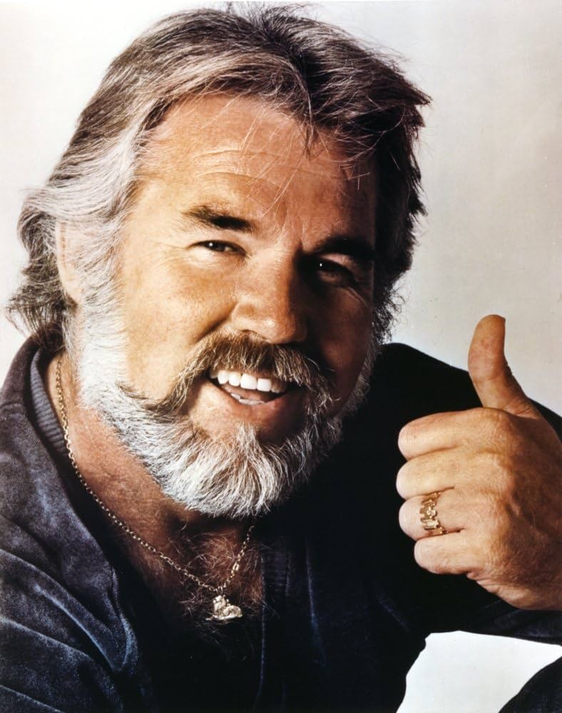 788x1000 Kenny Rogers smiling Close Up Portrait Photo Print (24 x 30): Posters & Prints