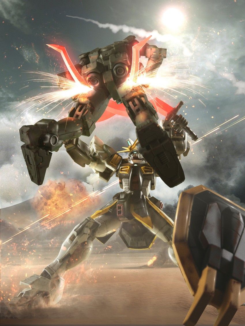 850x1133 MS Gundam Sandrock Tactics