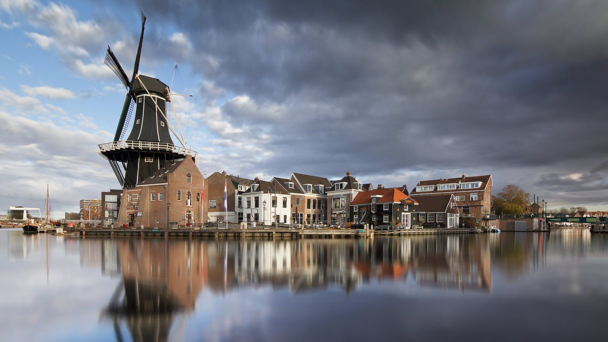 2048x1152 Wallpaper Holland, Netherlands, Haarlem for mobile and desktop, section город, resolution 2048x1152