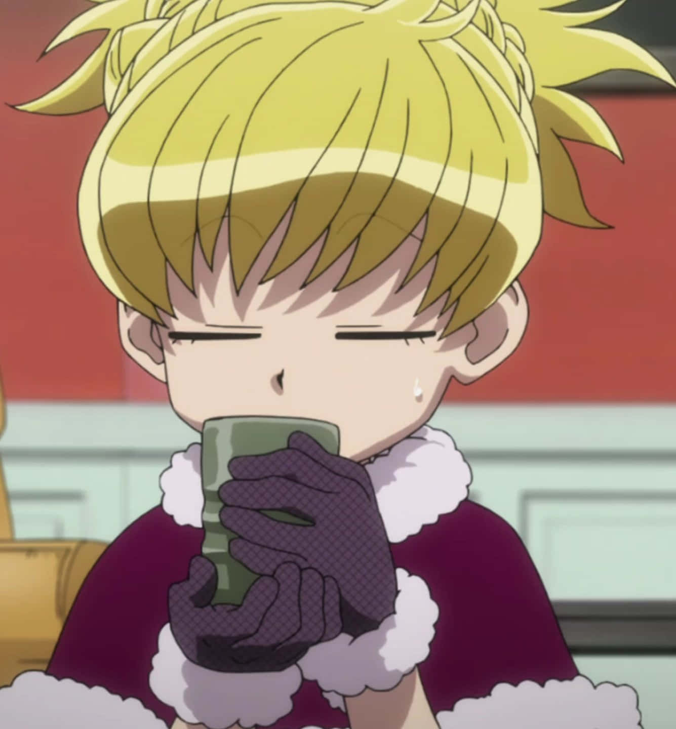 1335x1440 Download Biscuit Krueger from Hunter X Hunter Wallpaper