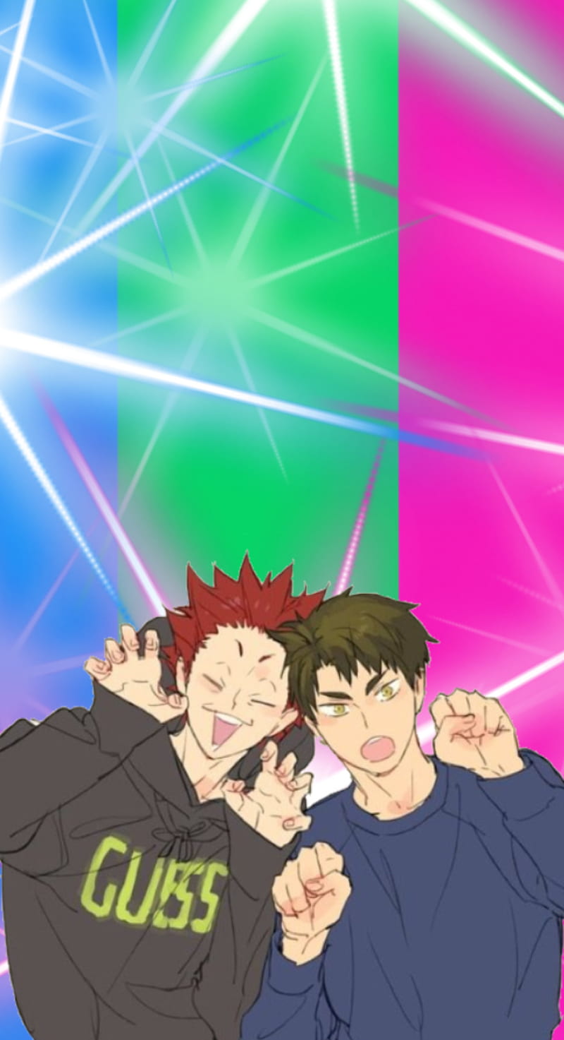 800x1473 Tendou Ushijima Poly, haikyuu, lgptq, lgptq pride, polyamorous, polyamorous pride, HD phone wallpaper