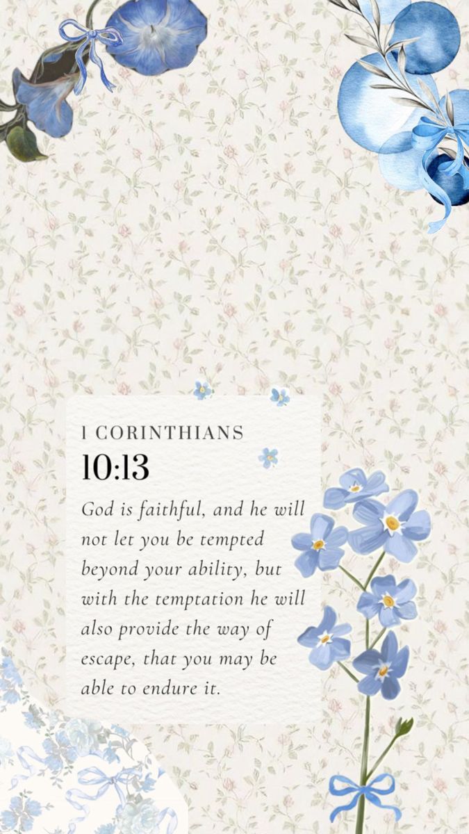 675x1200 Bible Verse- 1 Corinthians 10: Christian aesthetic collage background