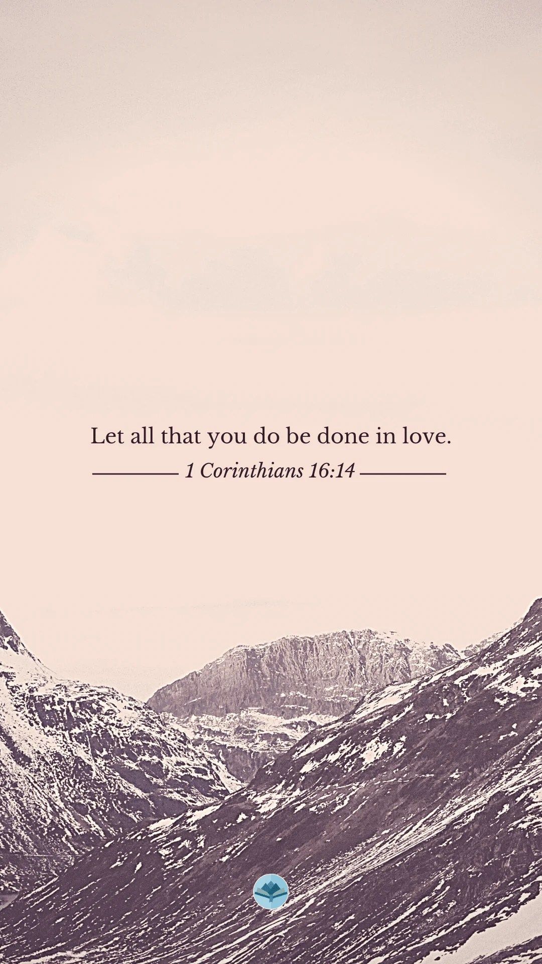1080x1920 Corinthians 16:14 Wallpaper. Water on Thirsty Land