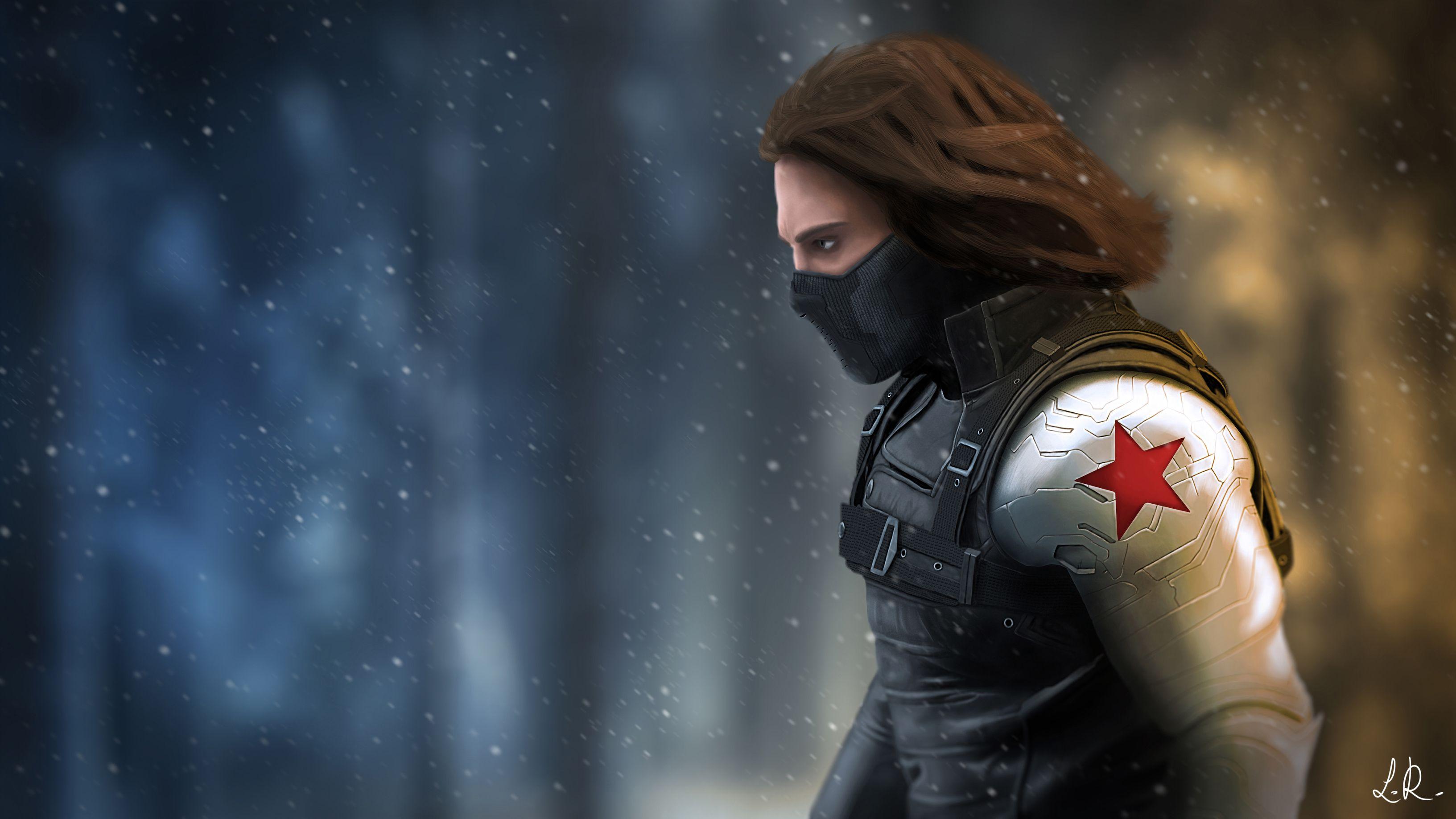 3265x1837 Winter Soldier Wallpaper