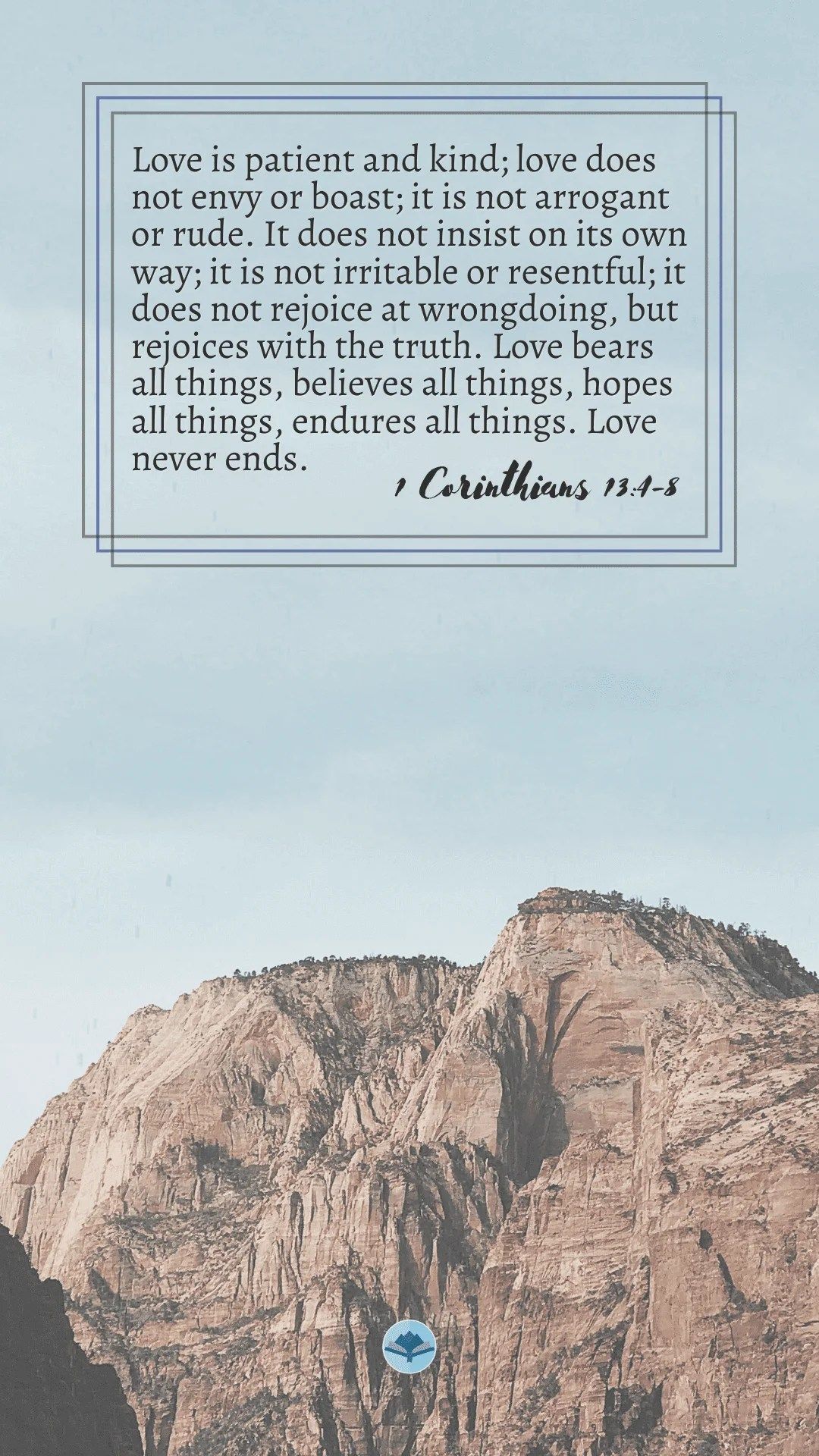 1080x1920 Corinthians 13:4 8 Wallpaper. Water On Thirsty Land
