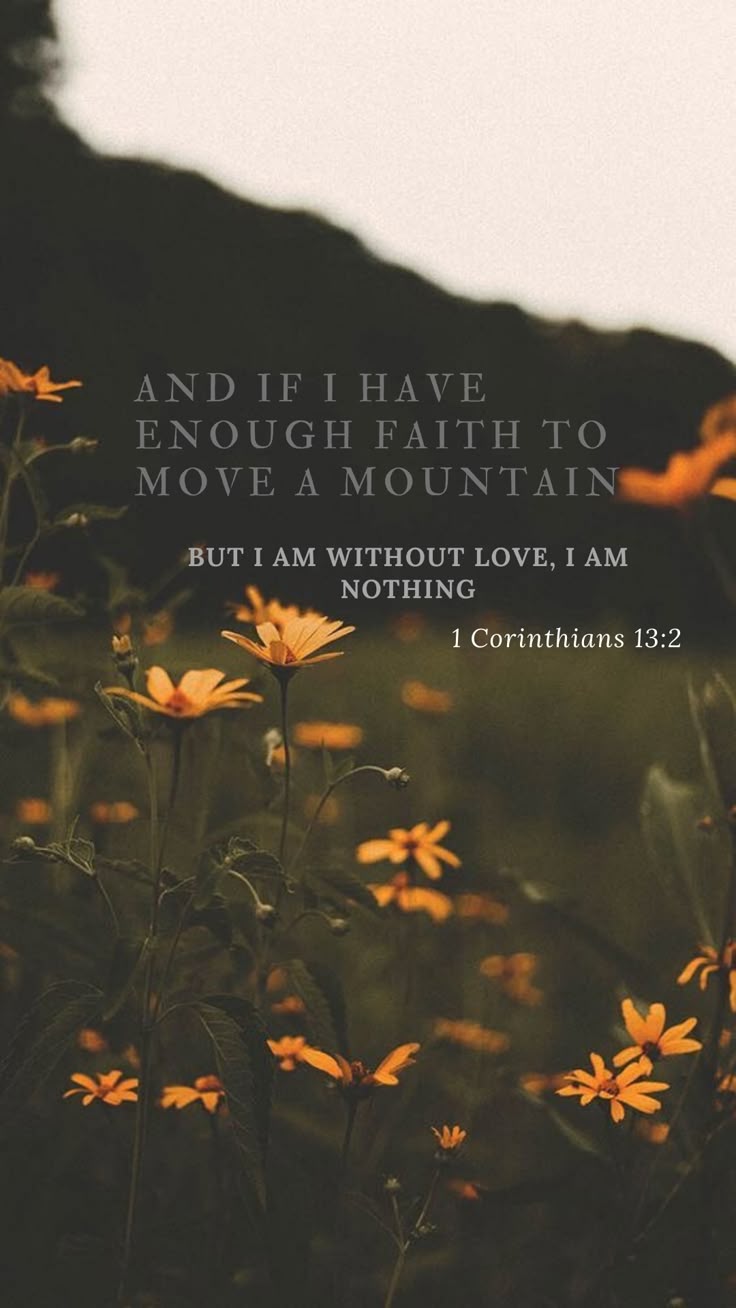 736x1308 Corinthians 13:2 Bible Verse Wallpaper iPhone